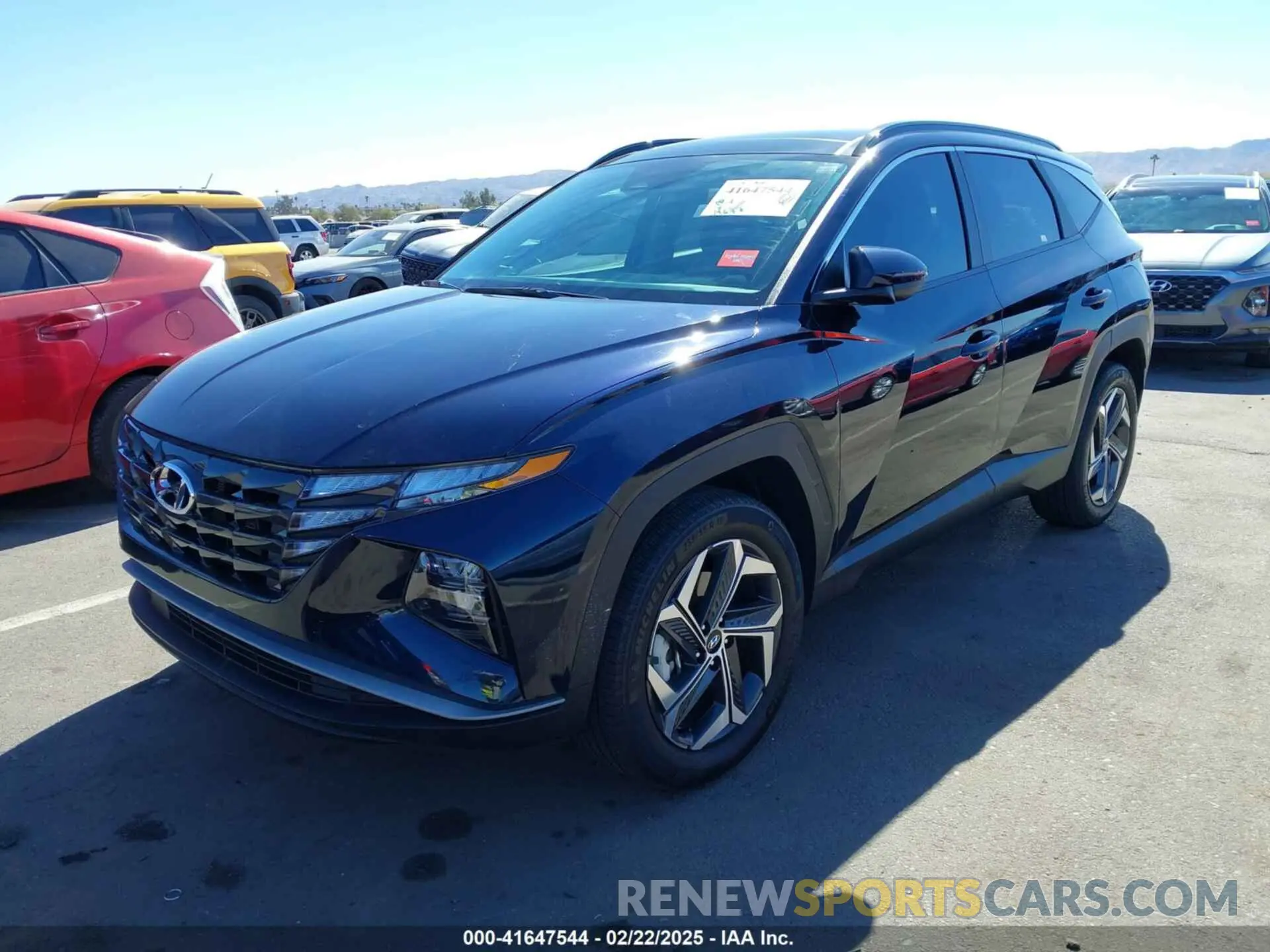 2 Photograph of a damaged car KM8JFCA10PU118687 HYUNDAI TUCSON HYBRID 2023
