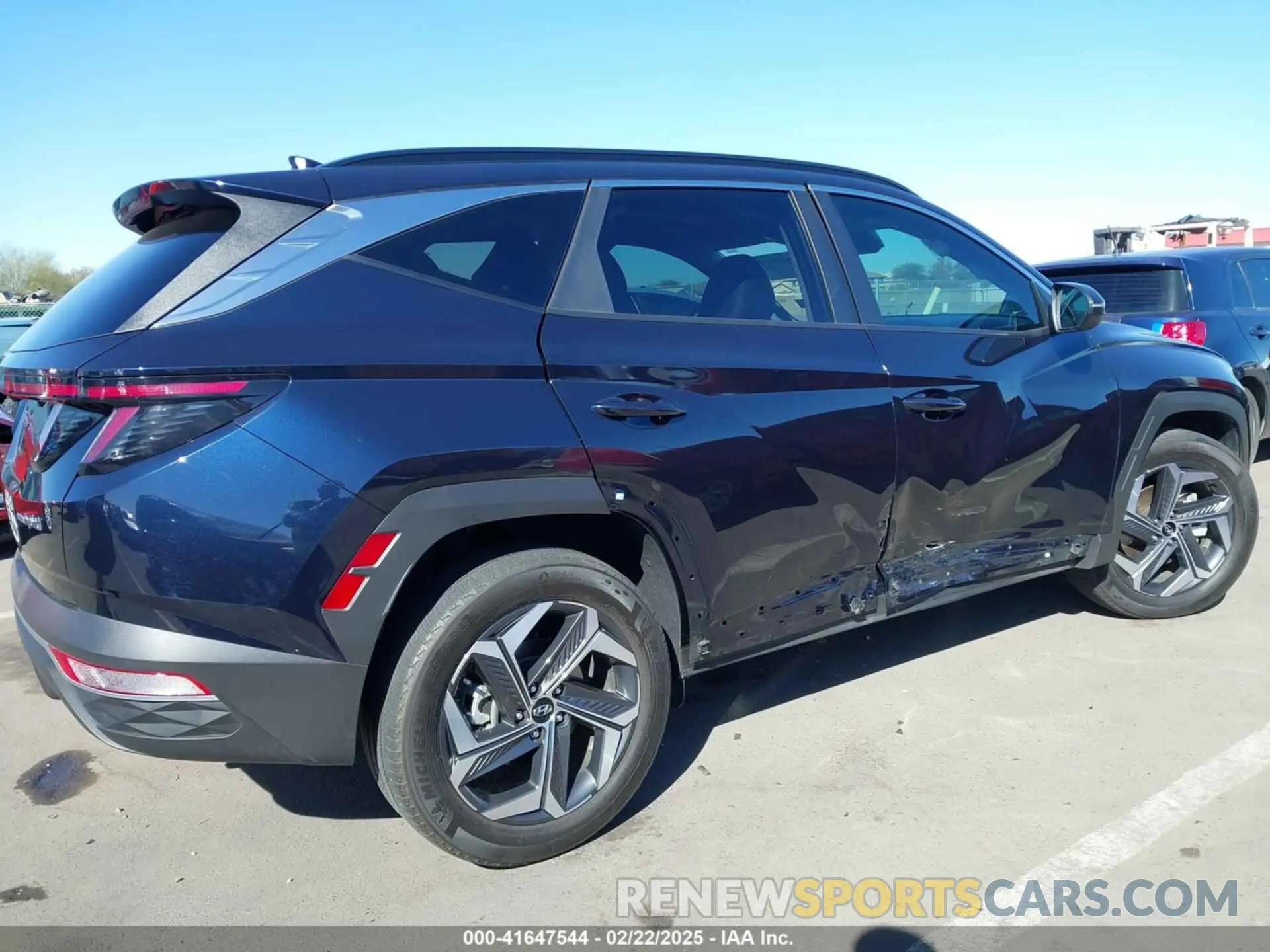 6 Photograph of a damaged car KM8JFCA10PU118687 HYUNDAI TUCSON HYBRID 2023