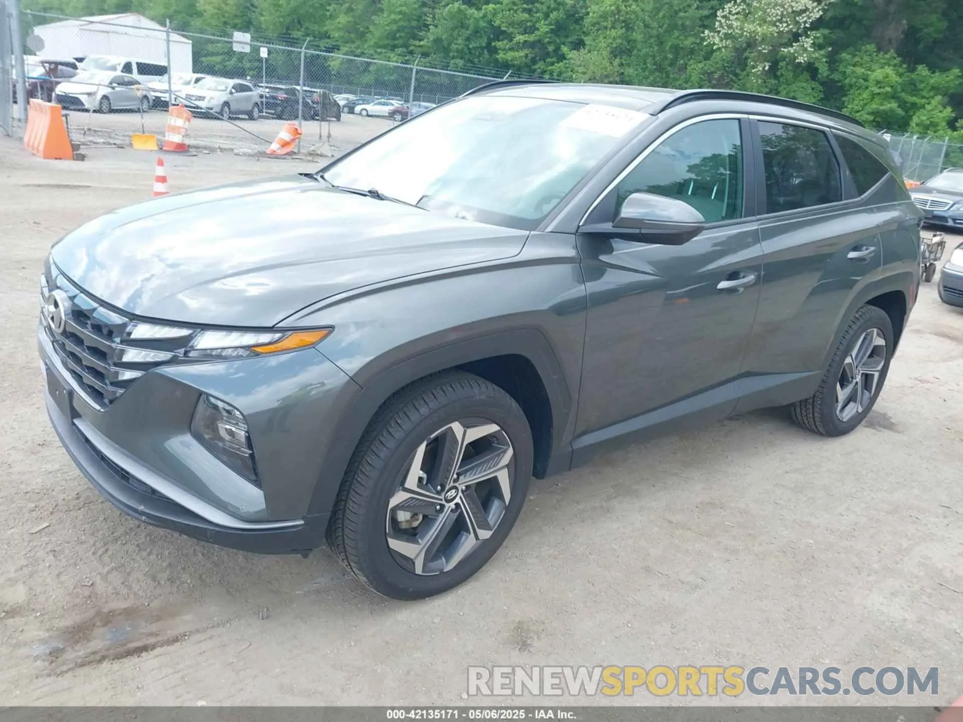 2 Photograph of a damaged car KM8JFCA11PU111697 HYUNDAI TUCSON HYBRID 2023