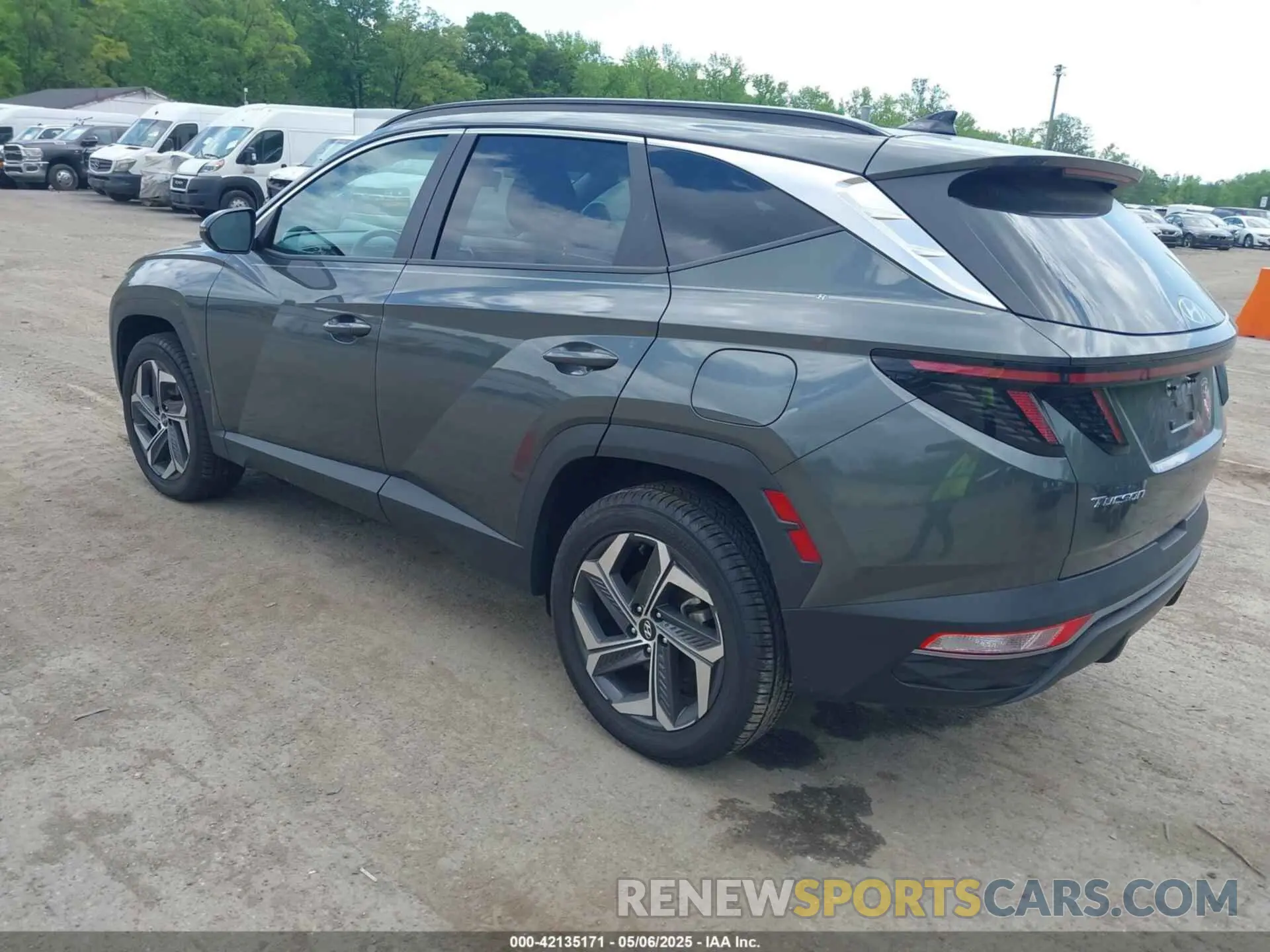 3 Photograph of a damaged car KM8JFCA11PU111697 HYUNDAI TUCSON HYBRID 2023