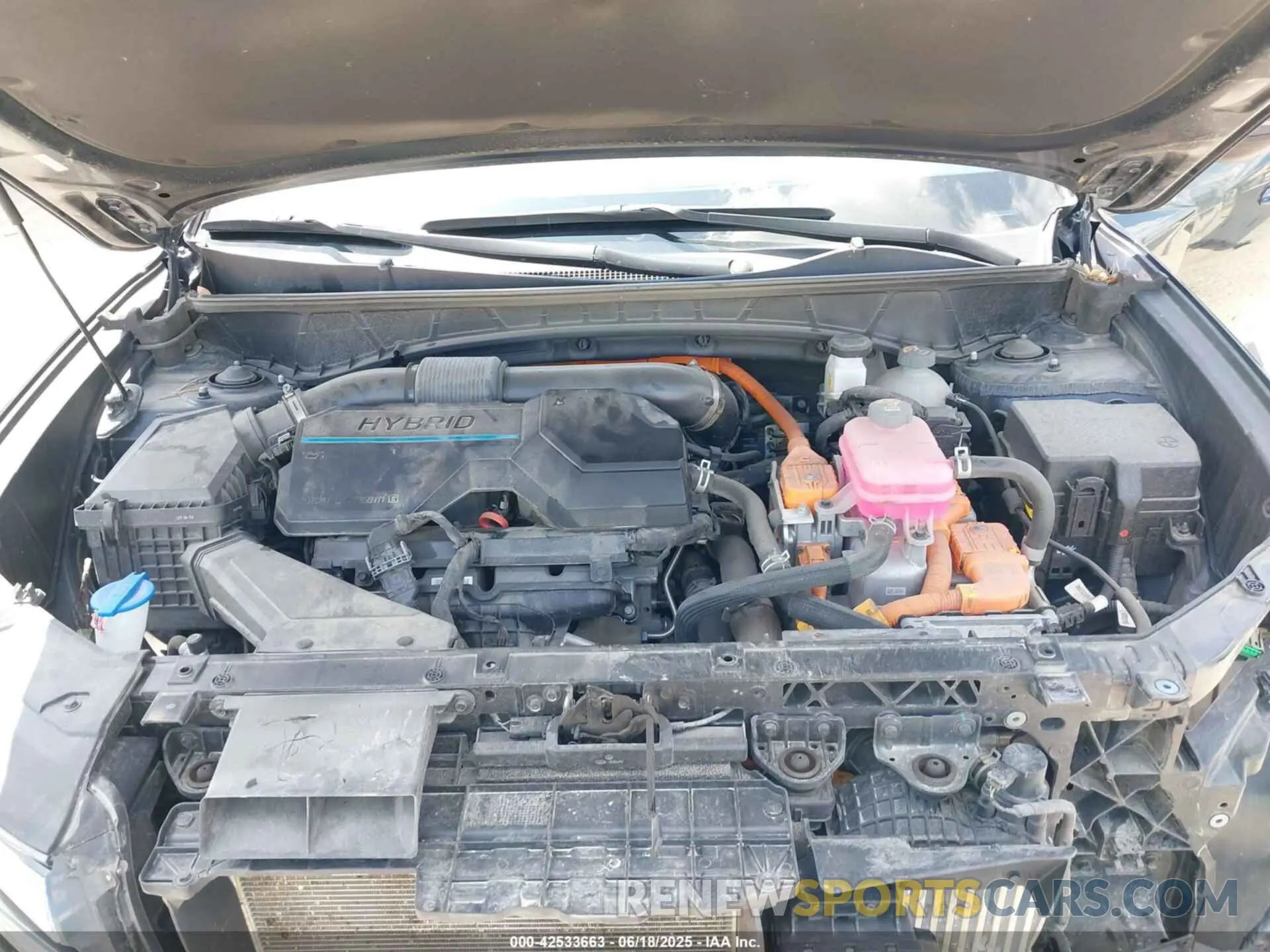 10 Photograph of a damaged car KM8JFCA13PU129277 HYUNDAI TUCSON HYBRID 2023