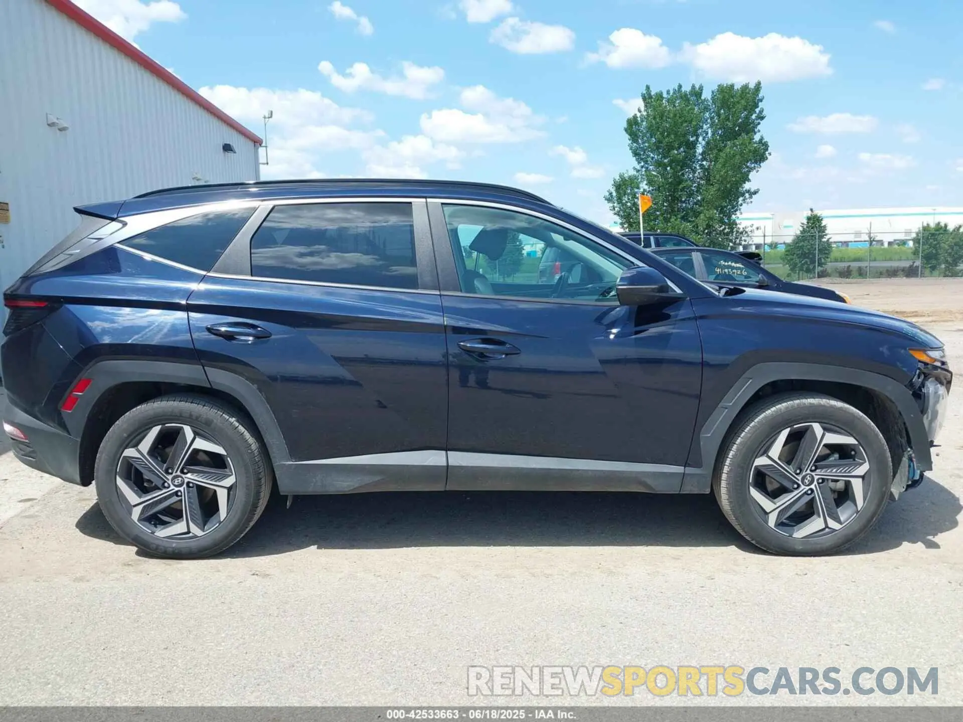 14 Photograph of a damaged car KM8JFCA13PU129277 HYUNDAI TUCSON HYBRID 2023