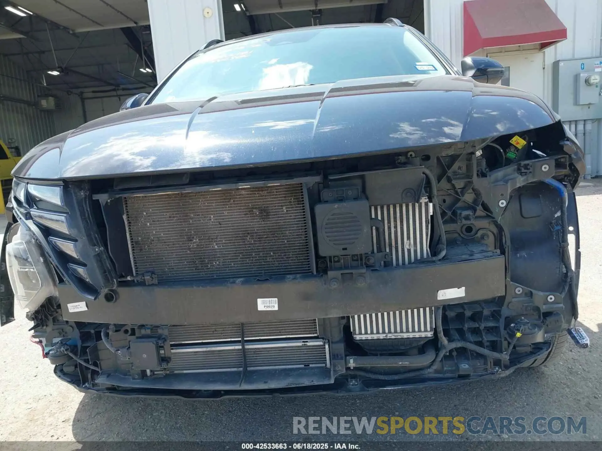 6 Photograph of a damaged car KM8JFCA13PU129277 HYUNDAI TUCSON HYBRID 2023