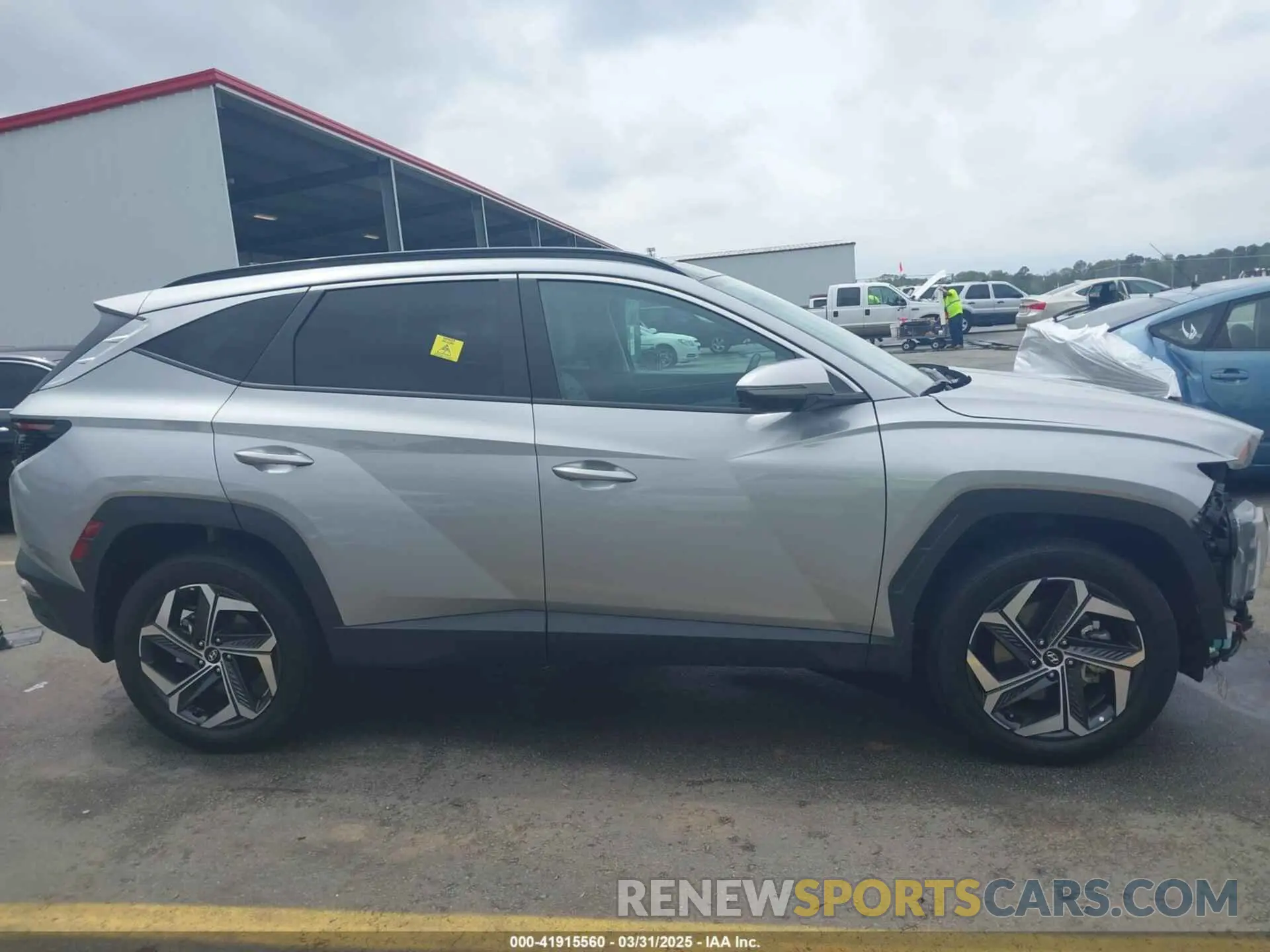 13 Photograph of a damaged car KM8JFCA16PU093696 HYUNDAI TUCSON HYBRID 2023