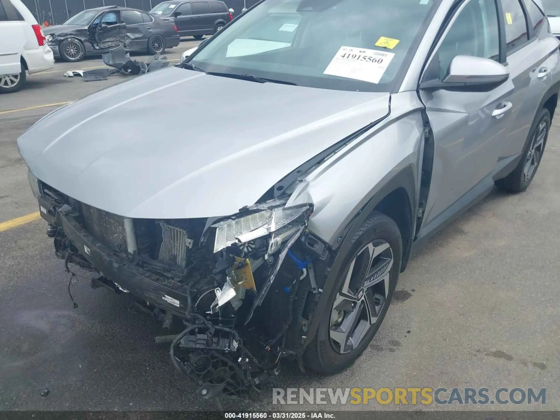 6 Photograph of a damaged car KM8JFCA16PU093696 HYUNDAI TUCSON HYBRID 2023