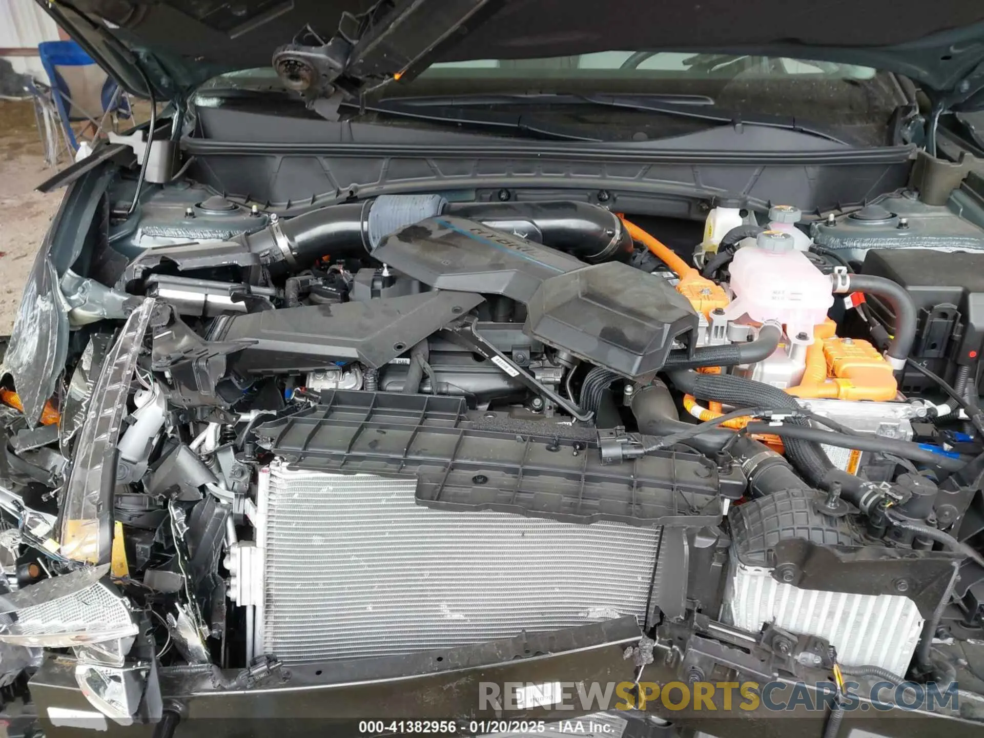 10 Photograph of a damaged car KM8JFCA16PU123747 HYUNDAI TUCSON HYBRID 2023