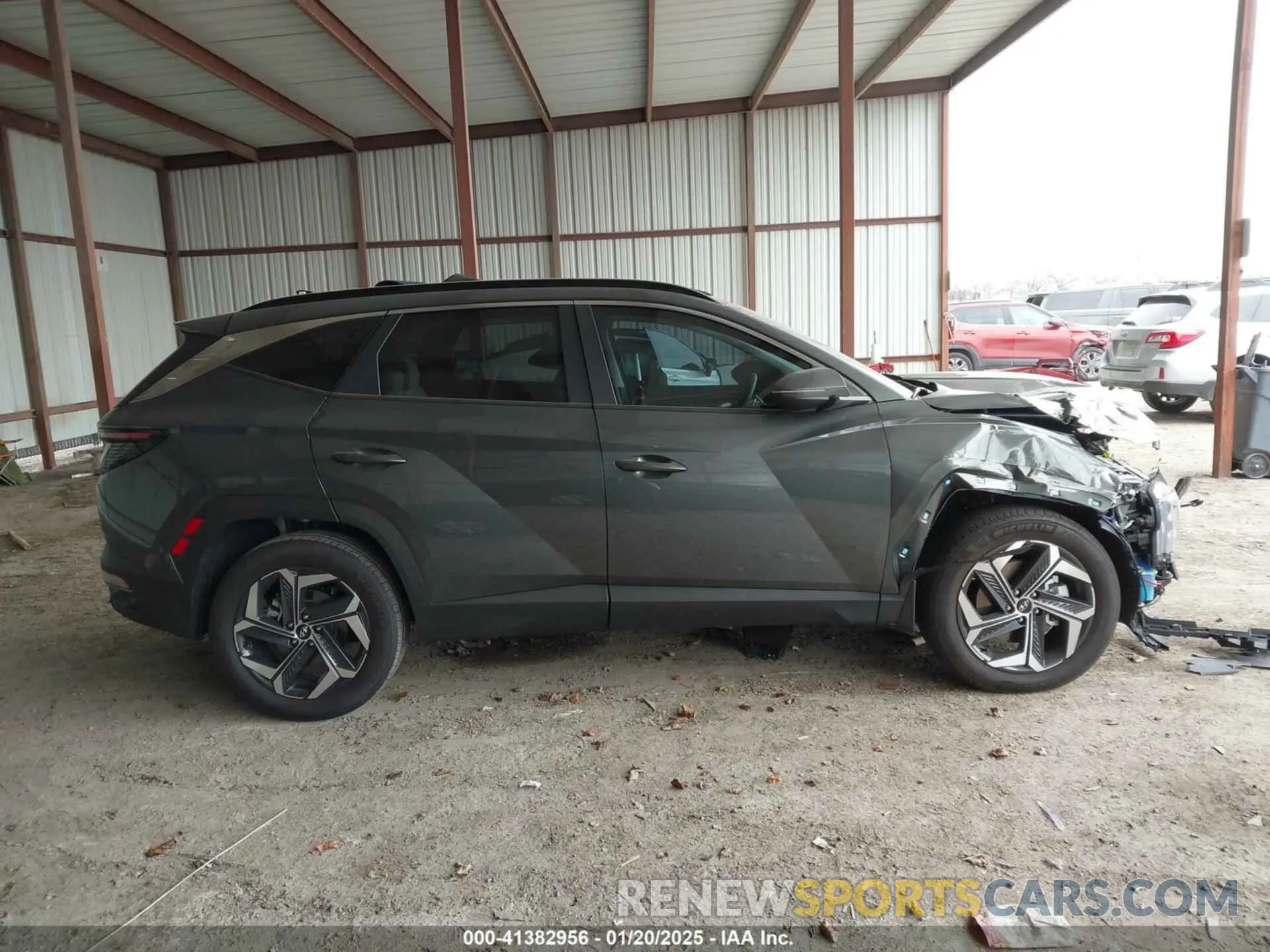 14 Photograph of a damaged car KM8JFCA16PU123747 HYUNDAI TUCSON HYBRID 2023