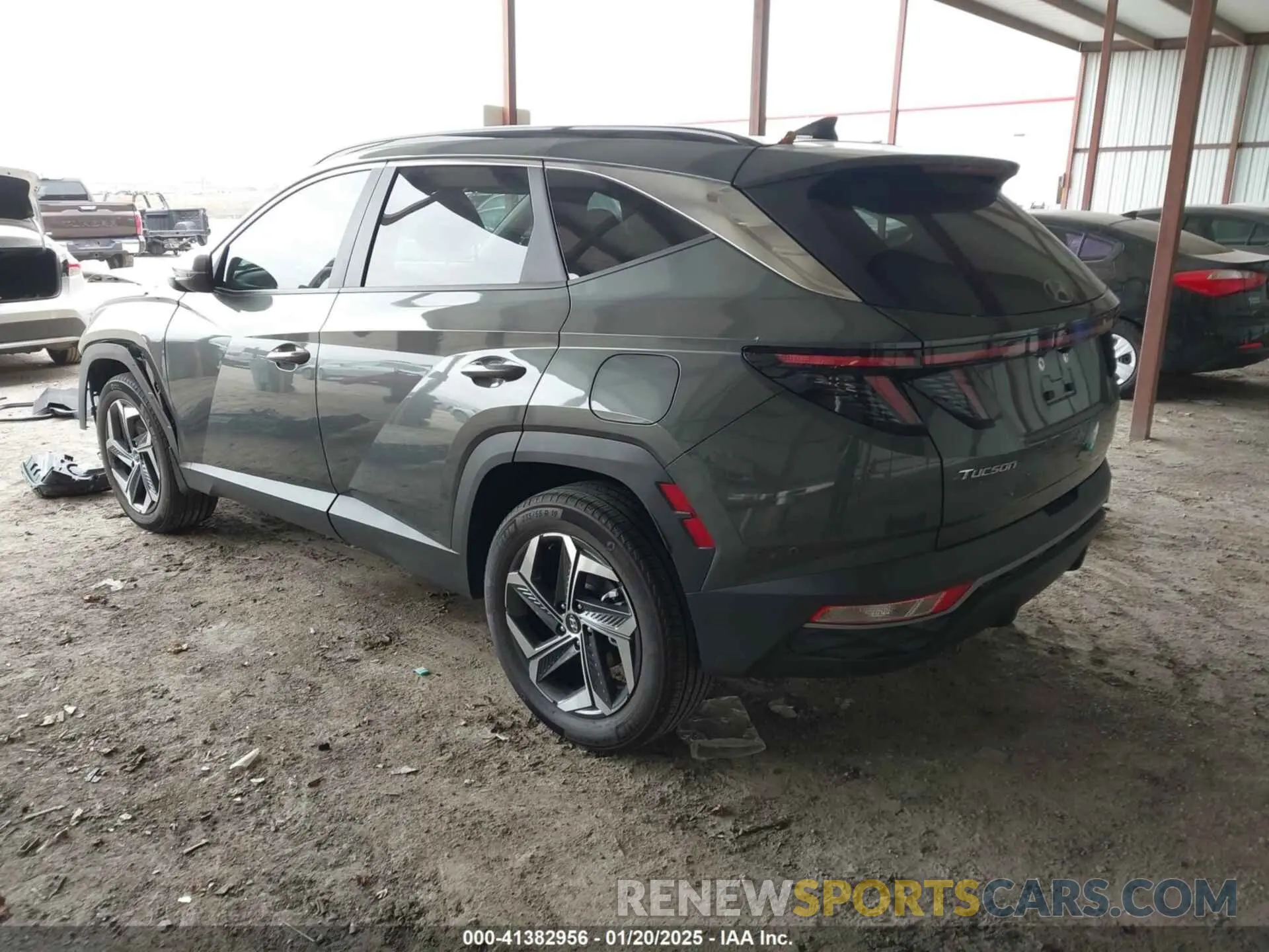 3 Photograph of a damaged car KM8JFCA16PU123747 HYUNDAI TUCSON HYBRID 2023