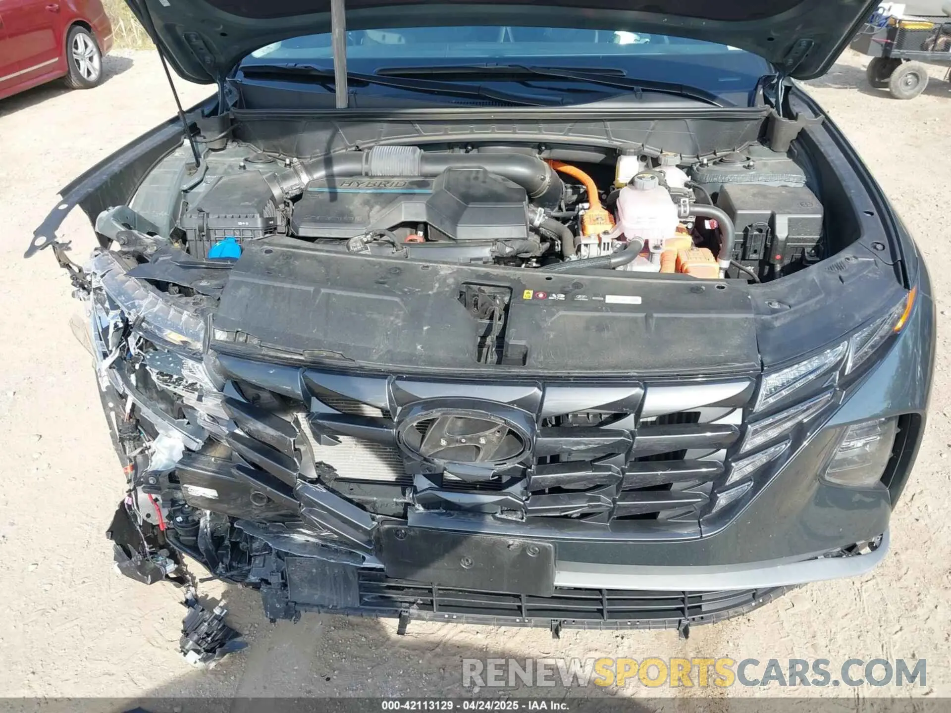 10 Photograph of a damaged car KM8JFCA17PU093934 HYUNDAI TUCSON HYBRID 2023
