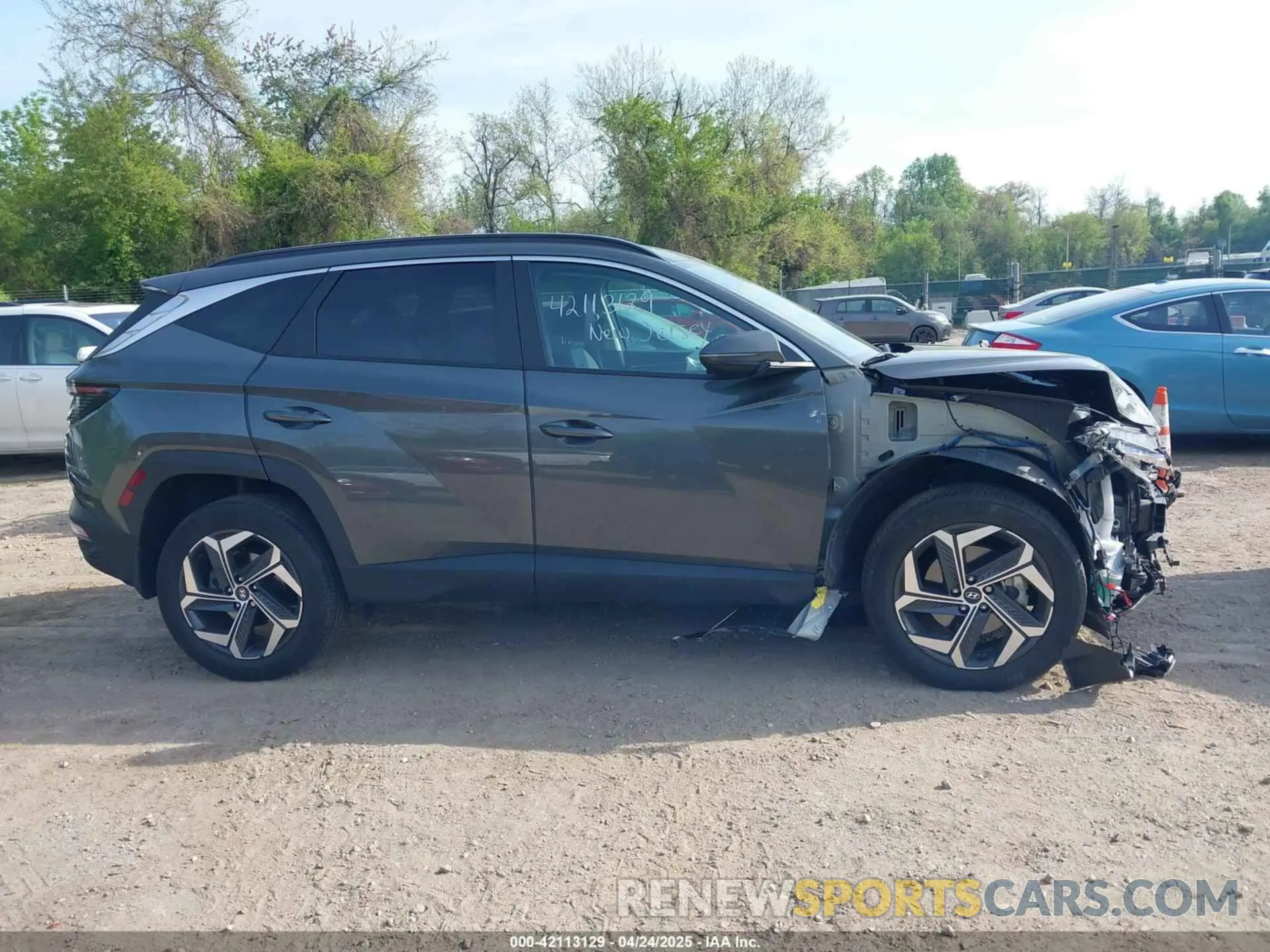 14 Photograph of a damaged car KM8JFCA17PU093934 HYUNDAI TUCSON HYBRID 2023