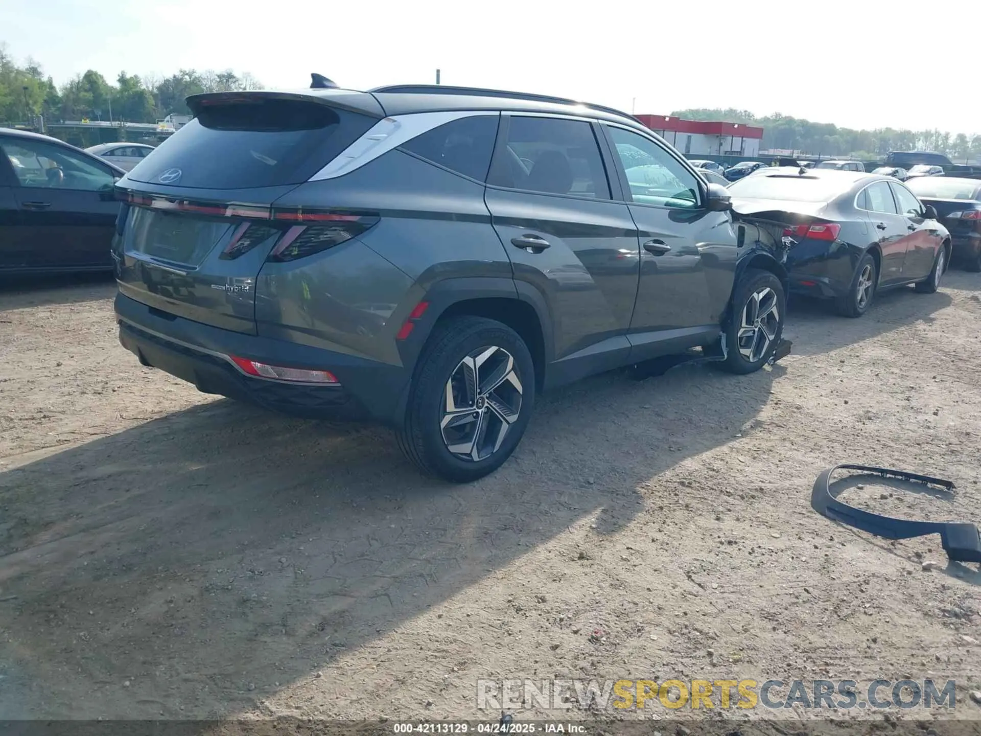 4 Photograph of a damaged car KM8JFCA17PU093934 HYUNDAI TUCSON HYBRID 2023