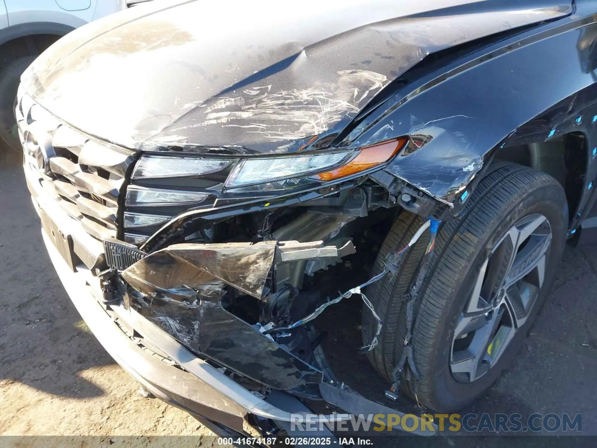 6 Photograph of a damaged car KM8JFCA18PU106335 HYUNDAI TUCSON HYBRID 2023