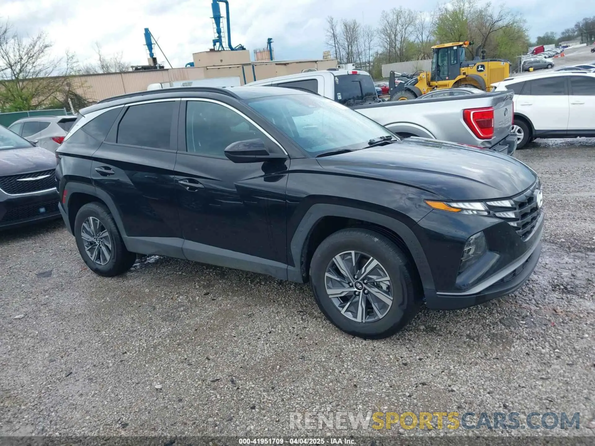 1 Photograph of a damaged car KM8JBCD10RU155653 HYUNDAI TUCSON HYBRID 2024