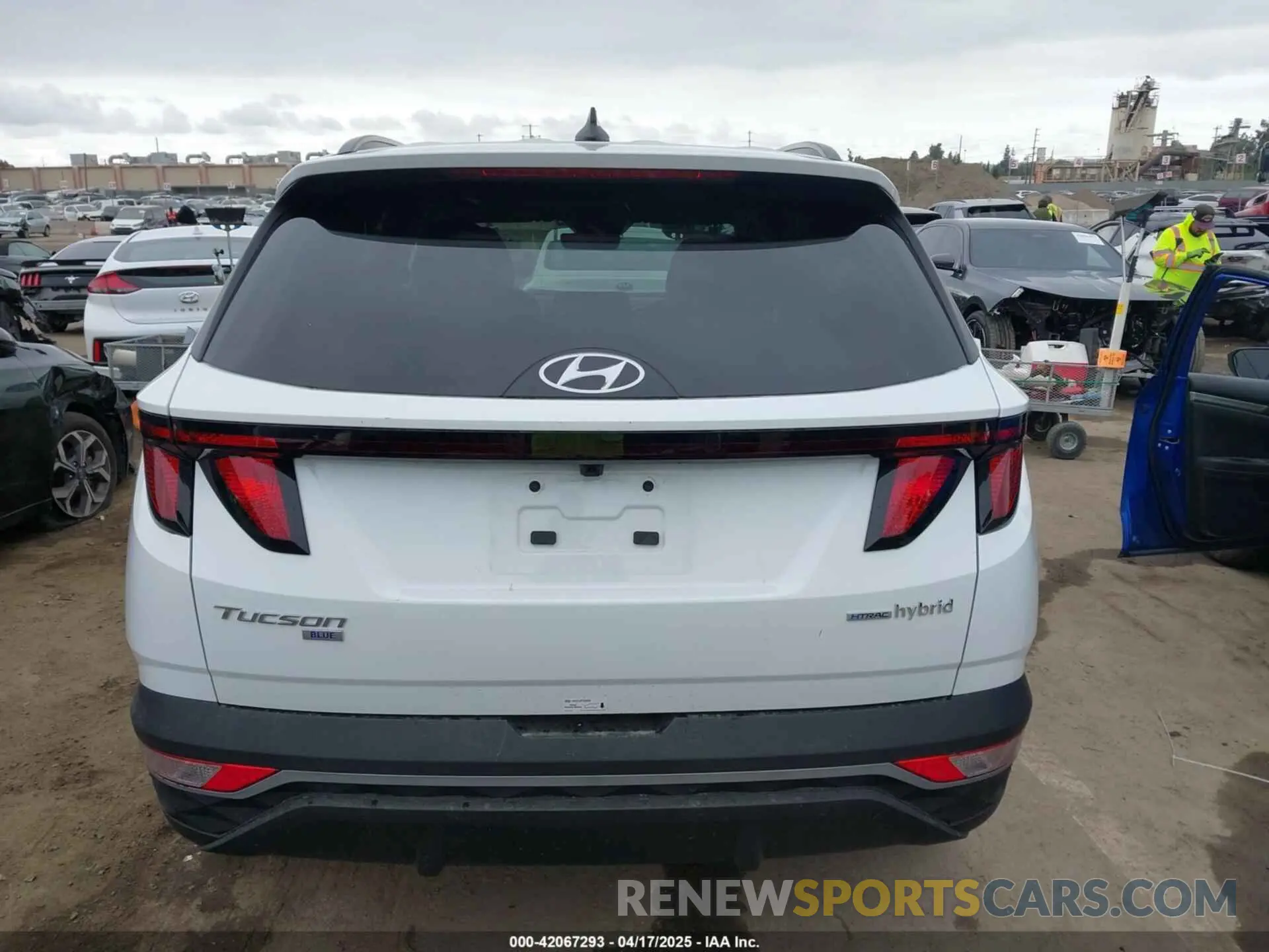 17 Photograph of a damaged car KM8JBCD11RU205511 HYUNDAI TUCSON HYBRID 2024