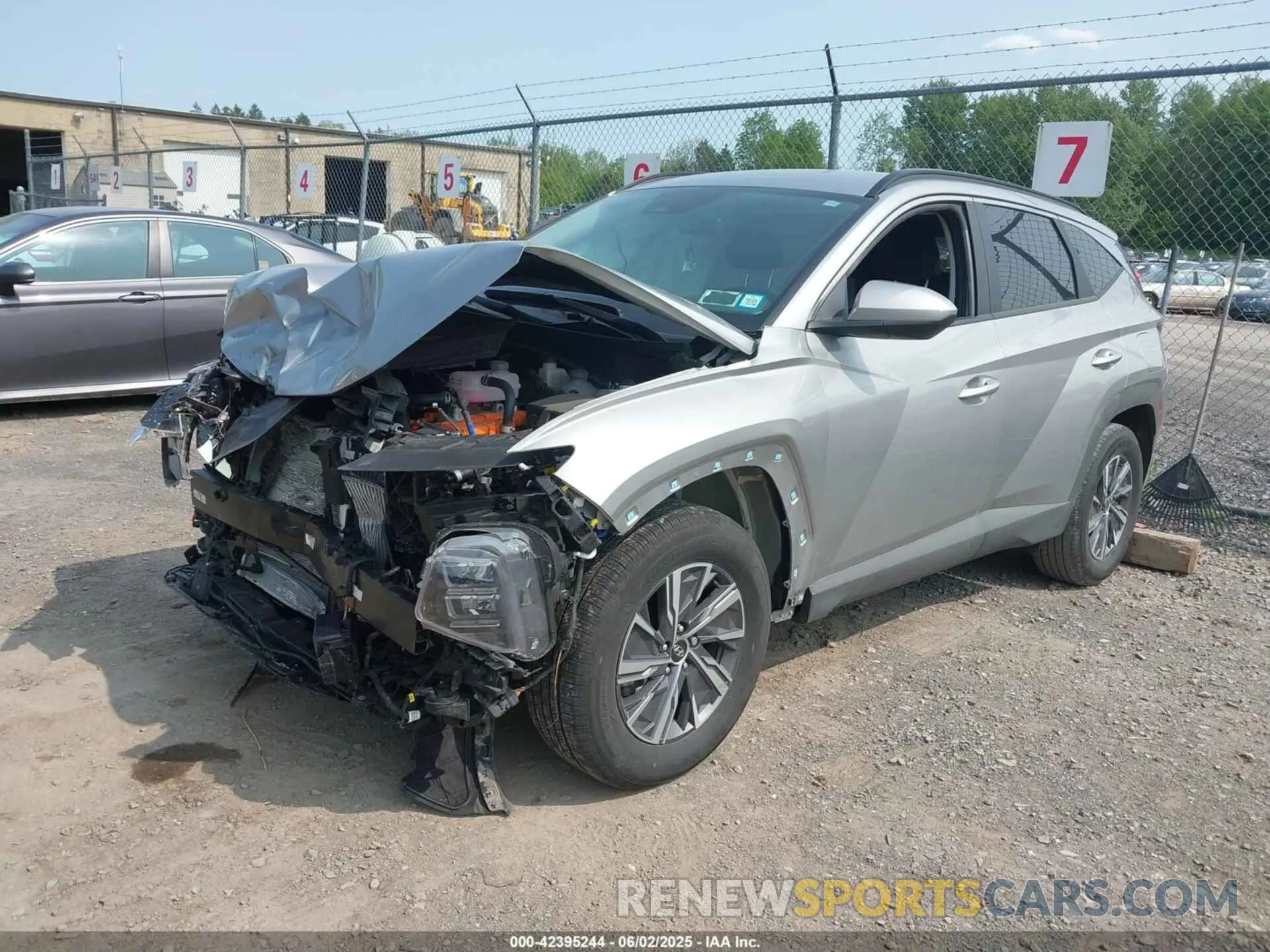 2 Photograph of a damaged car KM8JBCD13RU207860 HYUNDAI TUCSON HYBRID 2024