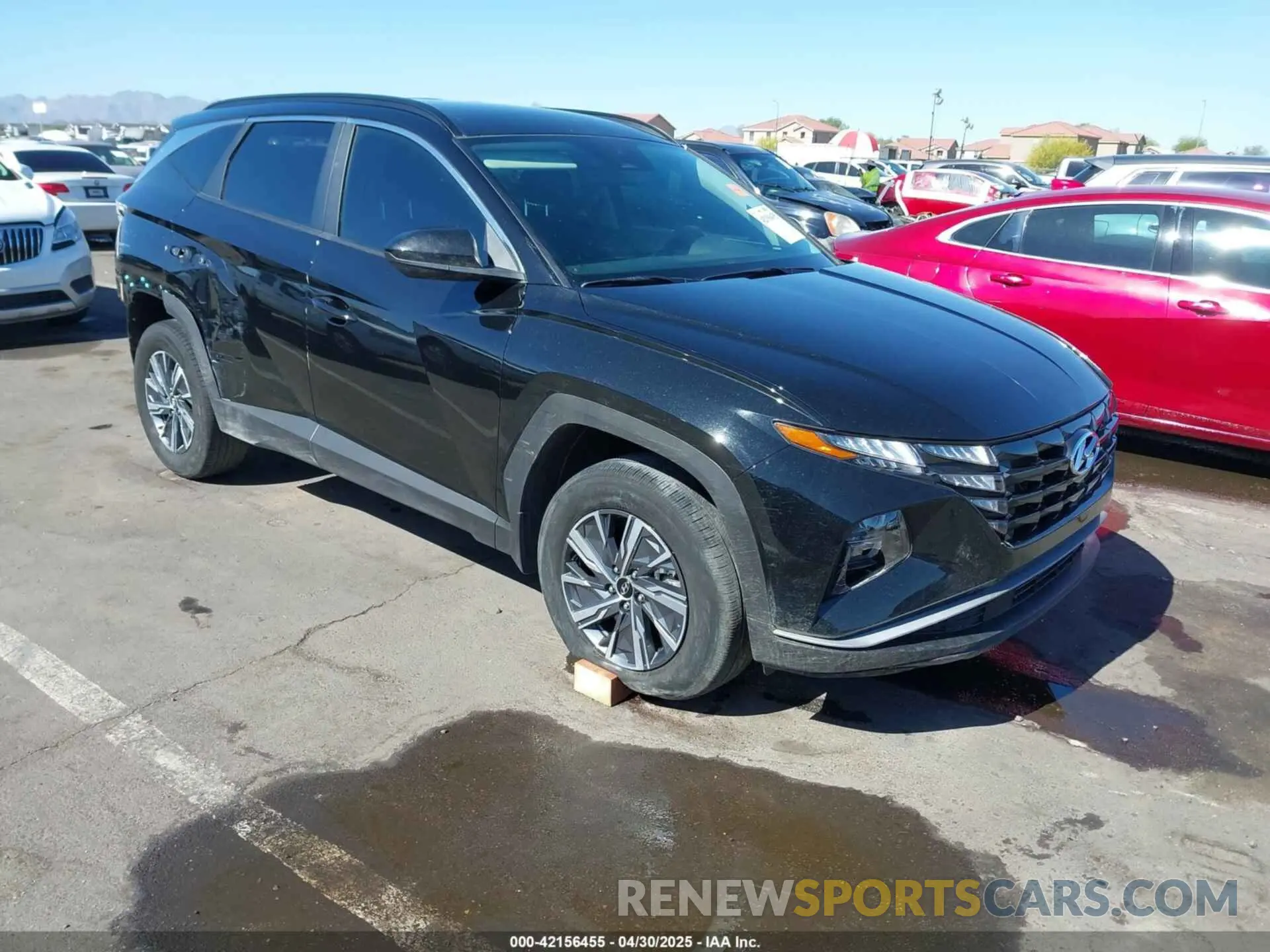 1 Photograph of a damaged car KM8JBCD13RU227574 HYUNDAI TUCSON HYBRID 2024