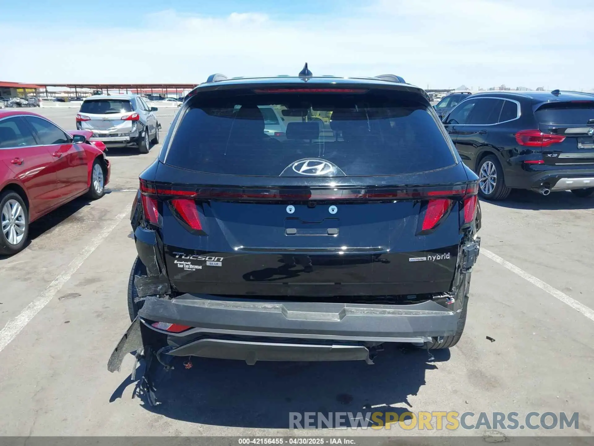 17 Photograph of a damaged car KM8JBCD13RU227574 HYUNDAI TUCSON HYBRID 2024