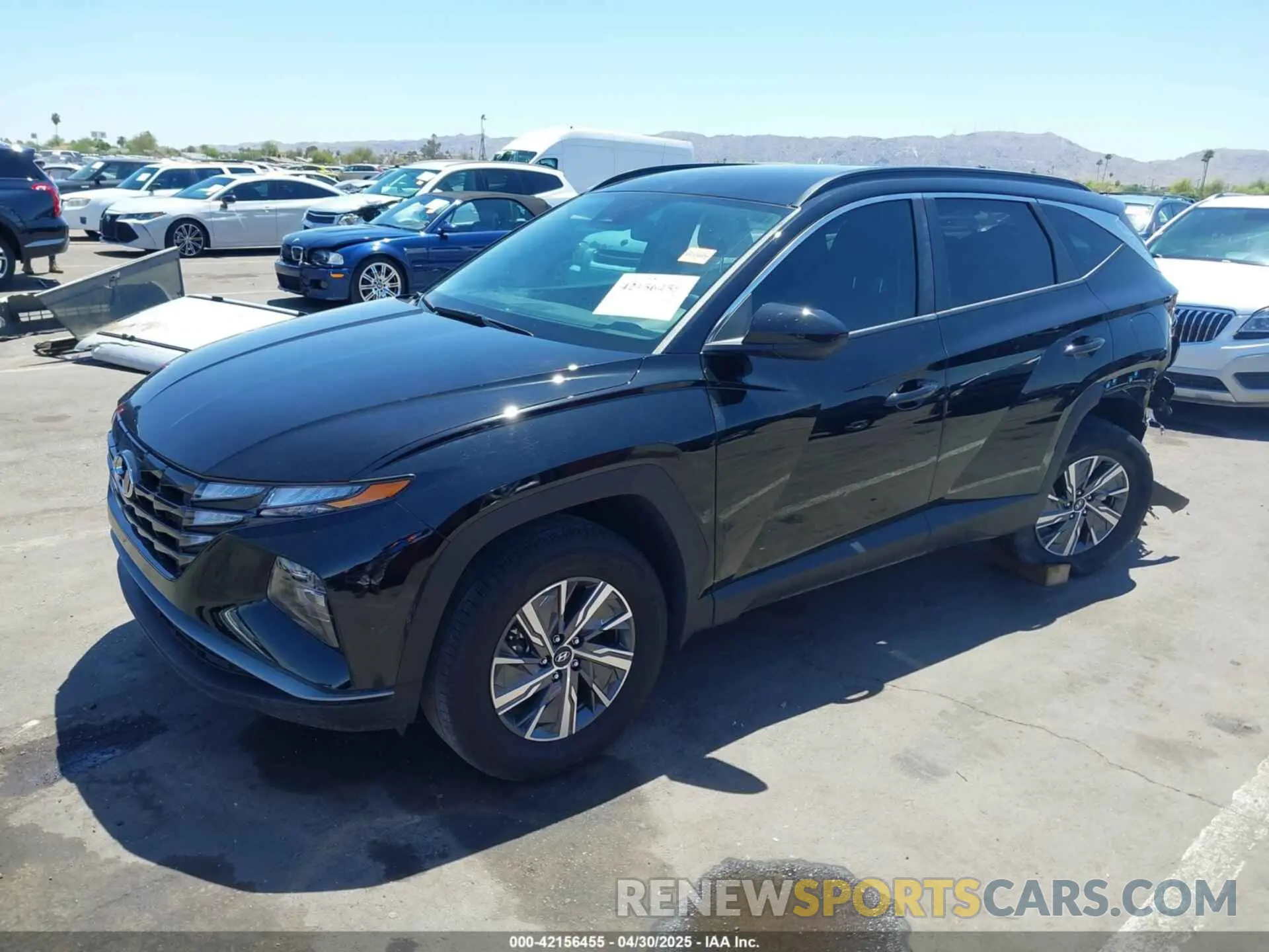 2 Photograph of a damaged car KM8JBCD13RU227574 HYUNDAI TUCSON HYBRID 2024