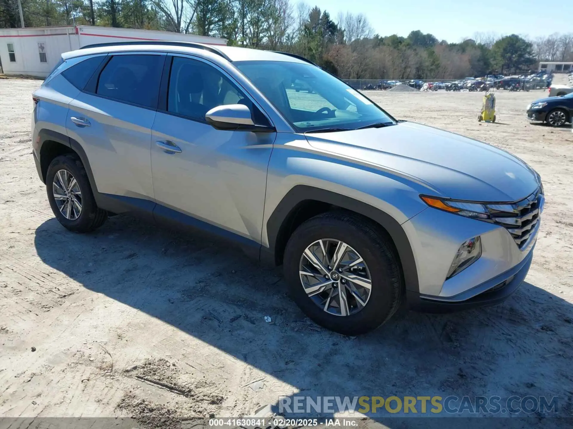 1 Photograph of a damaged car KM8JBCD14RU218673 HYUNDAI TUCSON HYBRID 2024