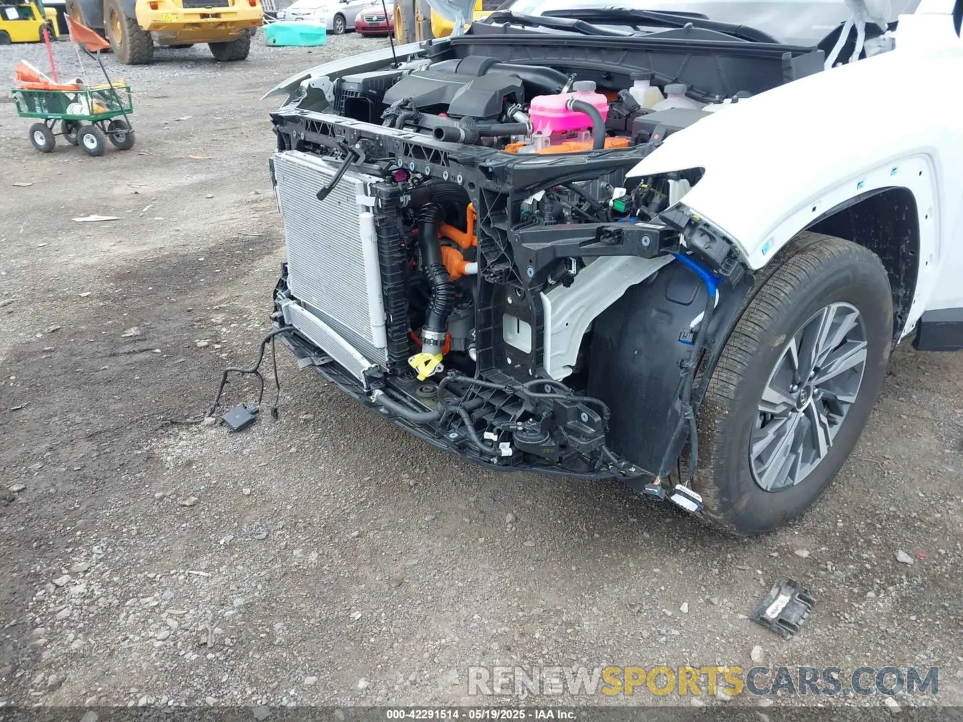 6 Photograph of a damaged car KM8JBCD14RU239653 HYUNDAI TUCSON HYBRID 2024