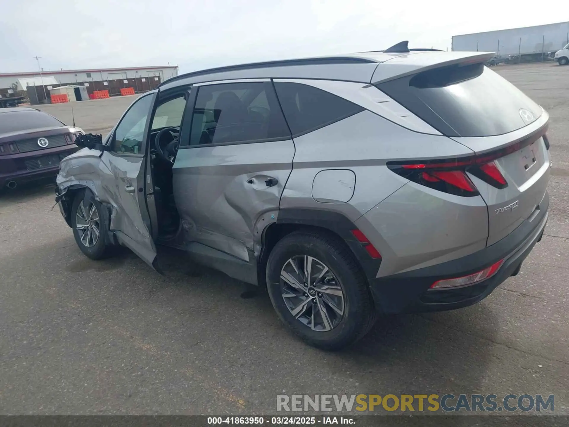 3 Photograph of a damaged car KM8JBCD17RU195387 HYUNDAI TUCSON HYBRID 2024