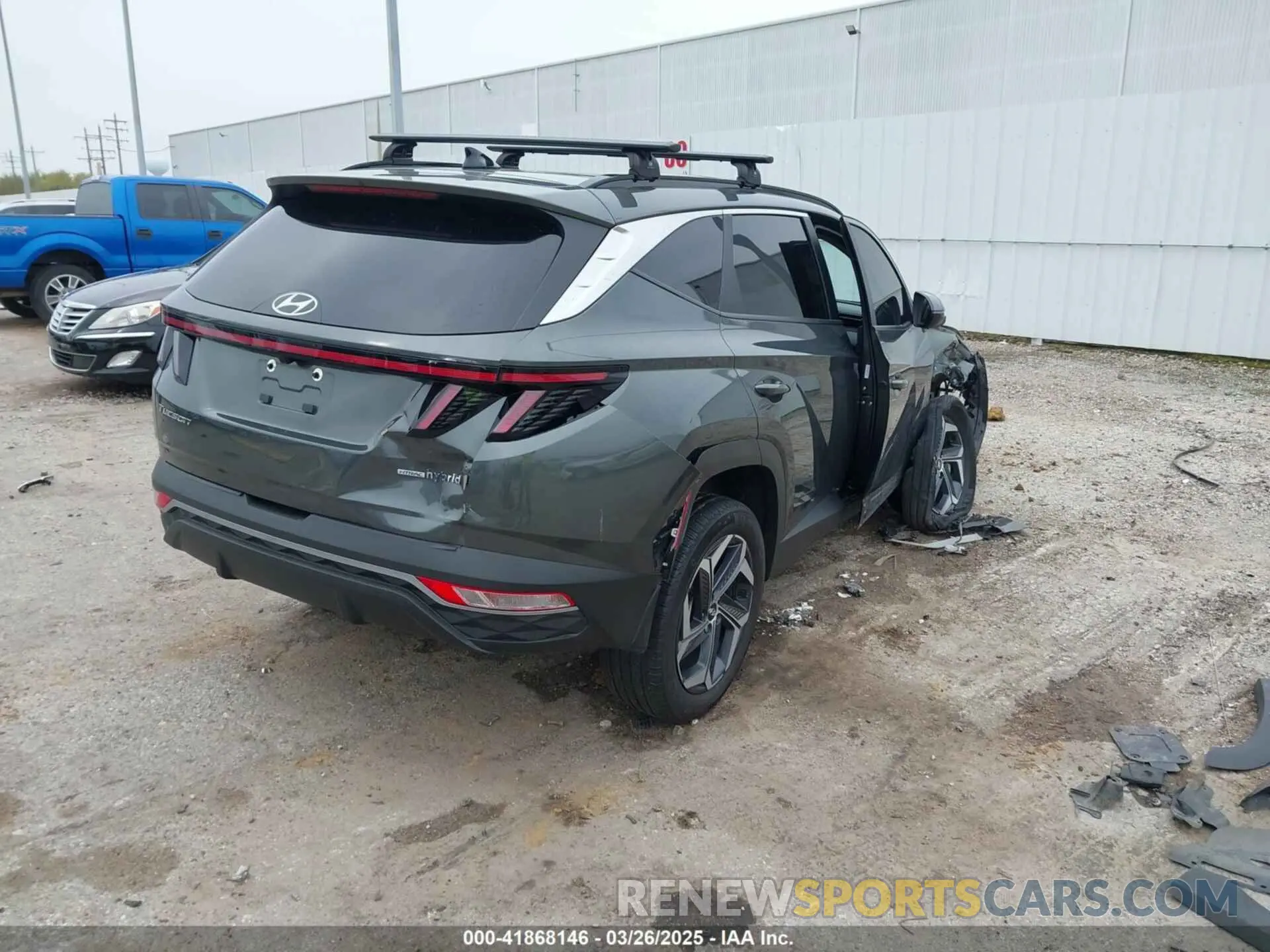 4 Photograph of a damaged car KM8JCCD10RU169436 HYUNDAI TUCSON HYBRID 2024