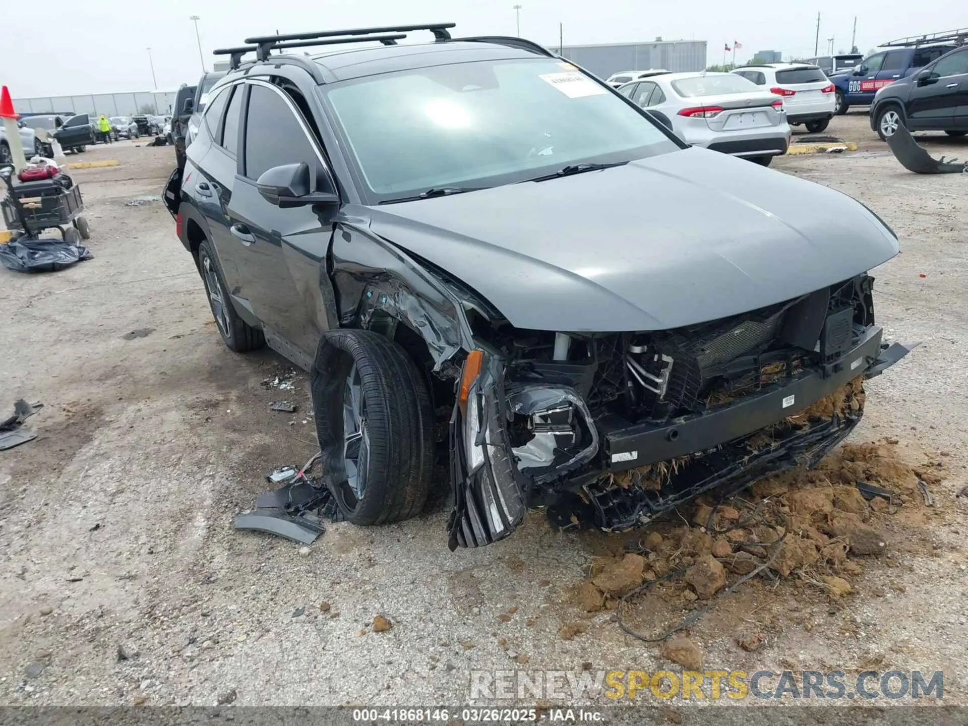 6 Photograph of a damaged car KM8JCCD10RU169436 HYUNDAI TUCSON HYBRID 2024