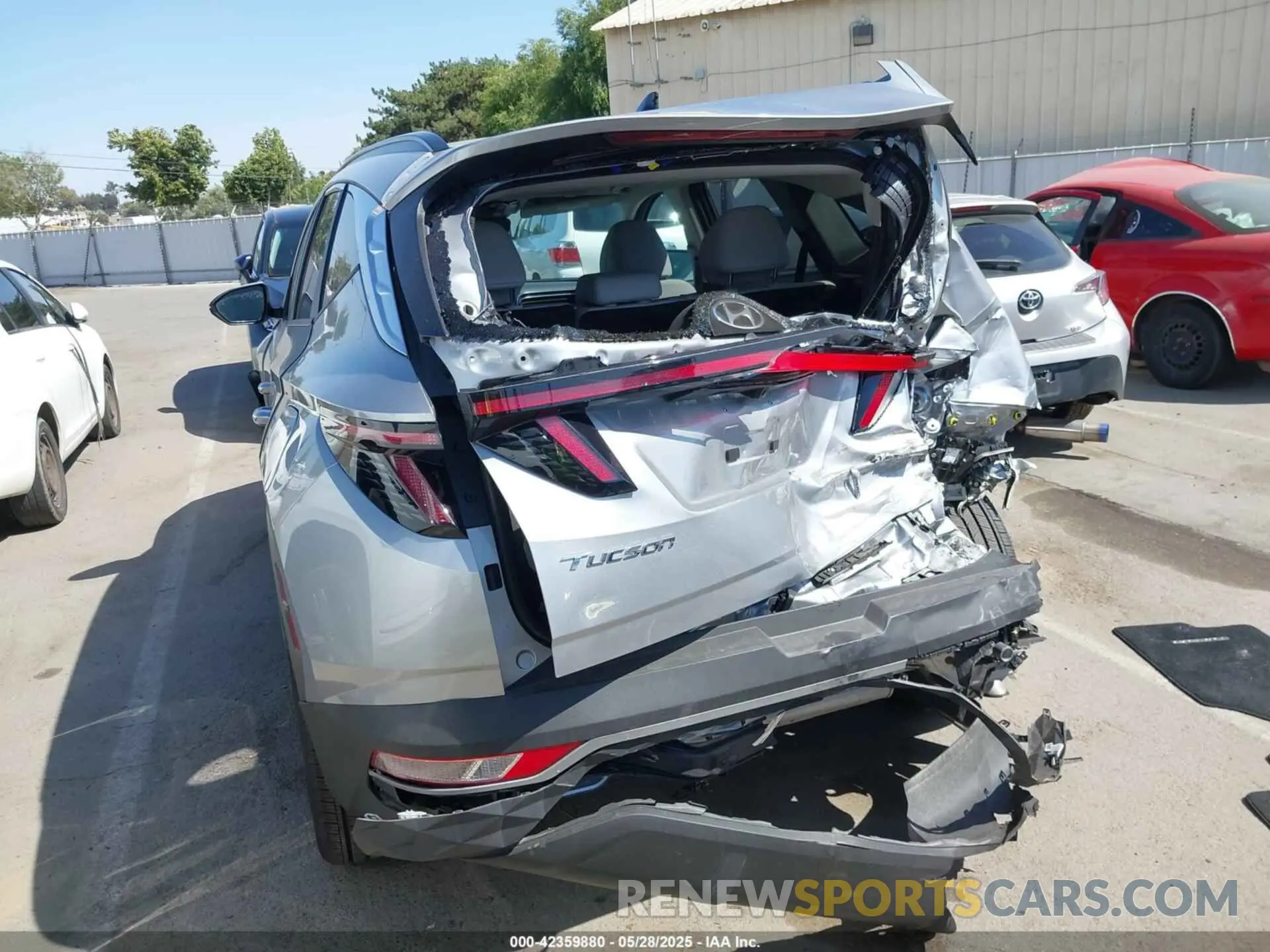 6 Photograph of a damaged car KM8JCCD11RU237100 HYUNDAI TUCSON HYBRID 2024