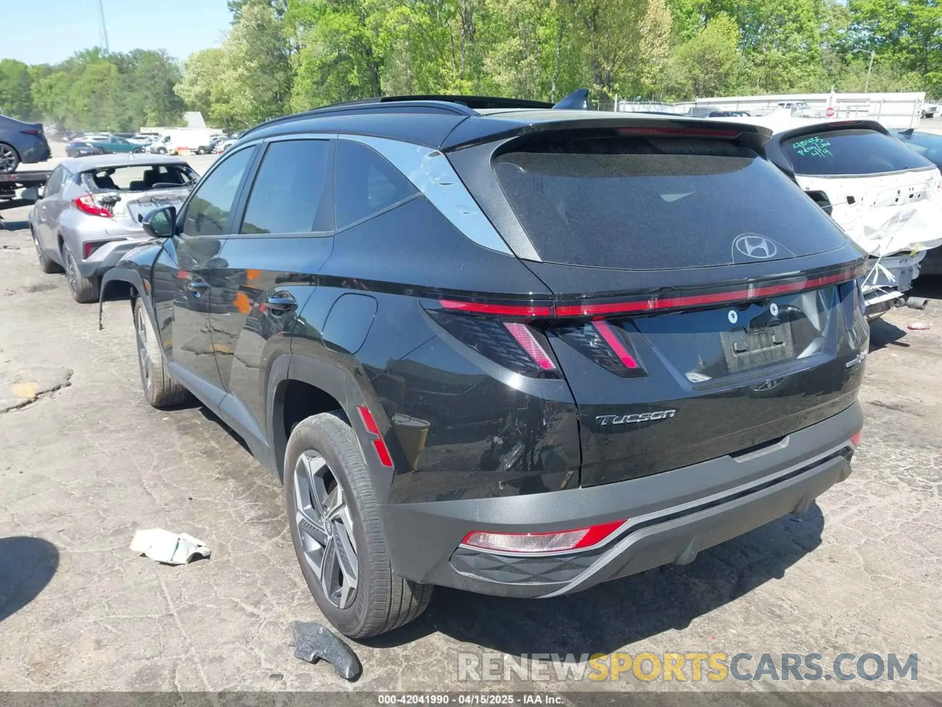 3 Photograph of a damaged car KM8JCCD12RU151794 HYUNDAI TUCSON HYBRID 2024