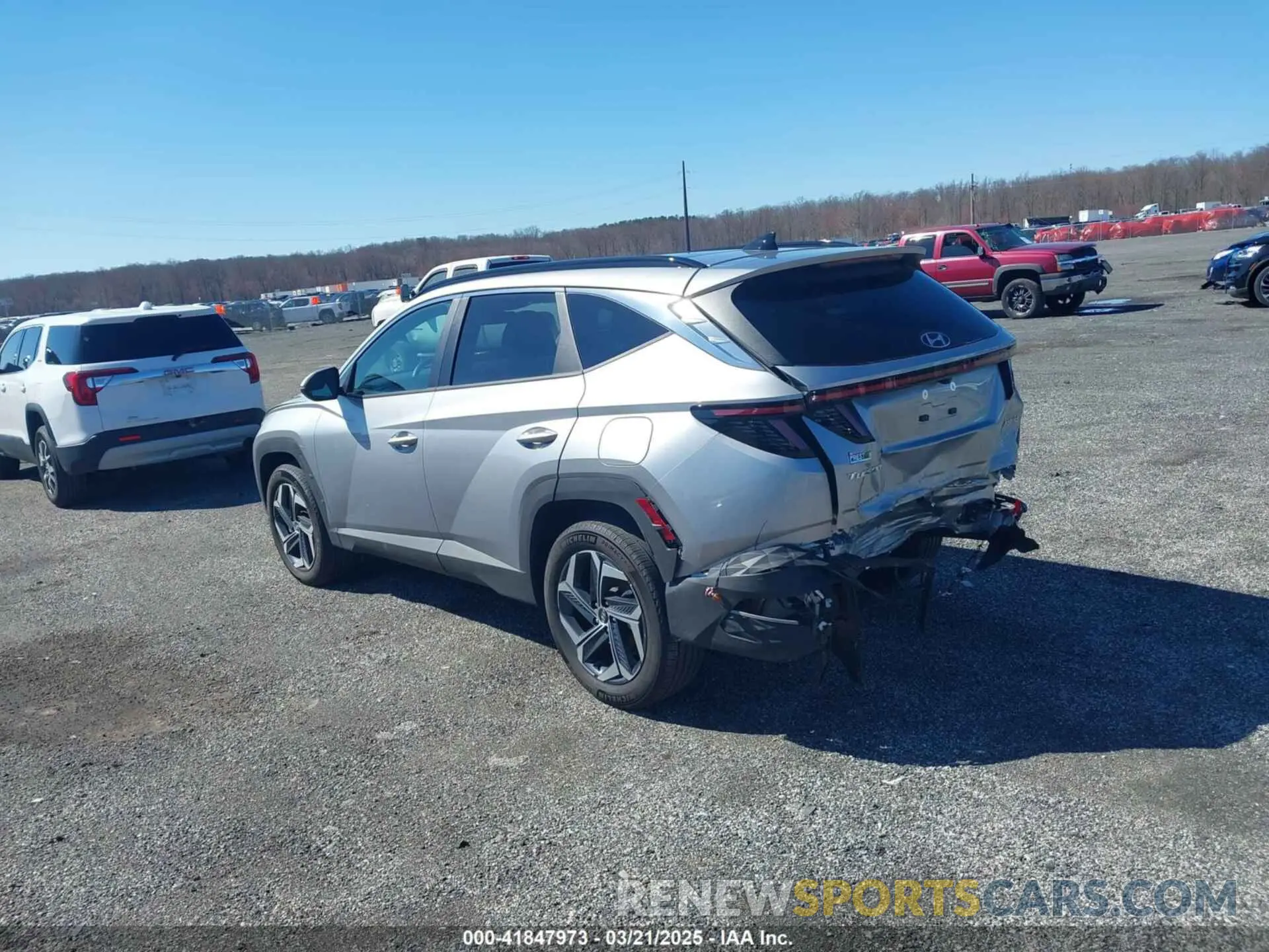 3 Photograph of a damaged car KM8JCCD12RU229474 HYUNDAI TUCSON HYBRID 2024