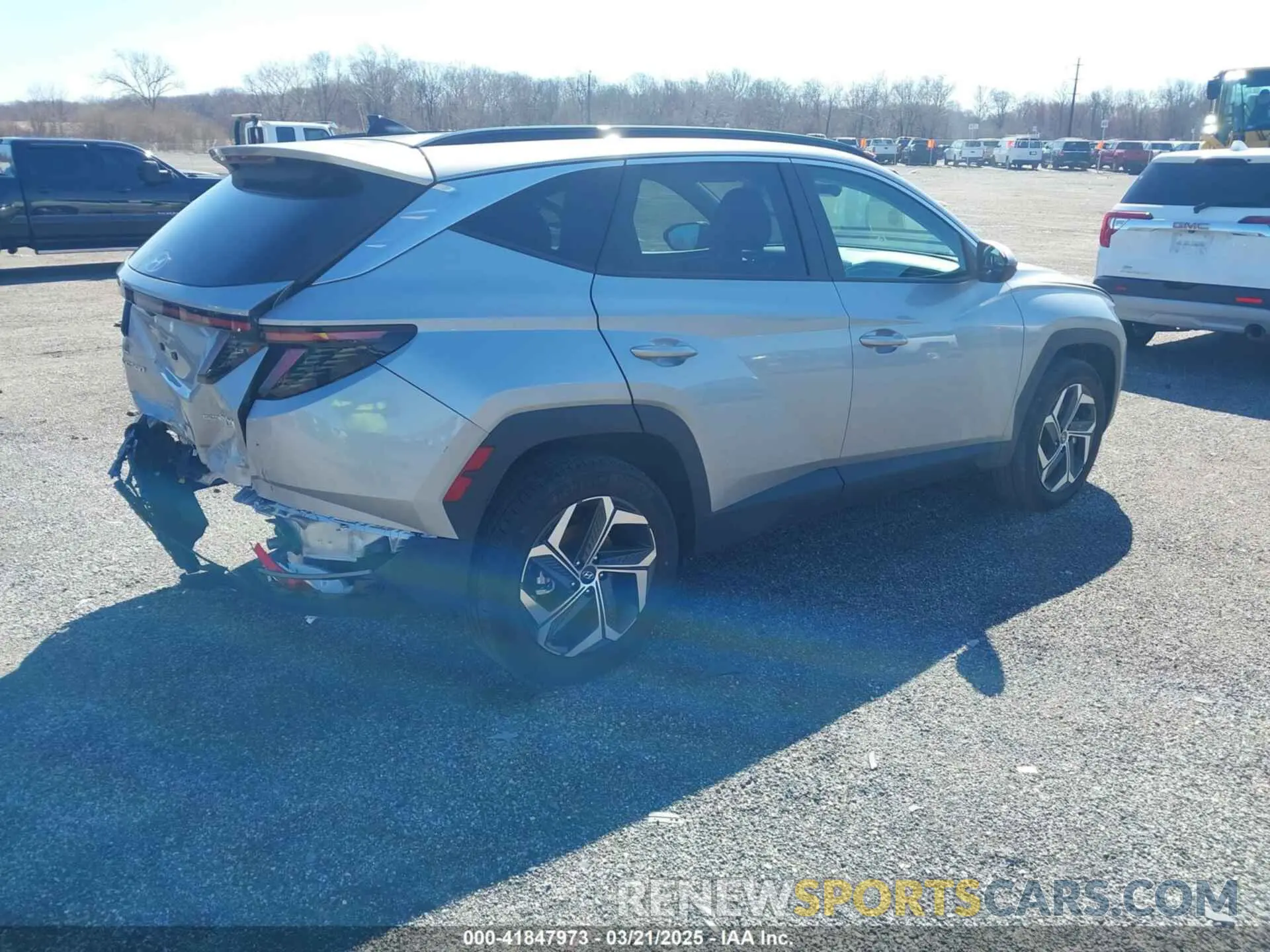 4 Photograph of a damaged car KM8JCCD12RU229474 HYUNDAI TUCSON HYBRID 2024