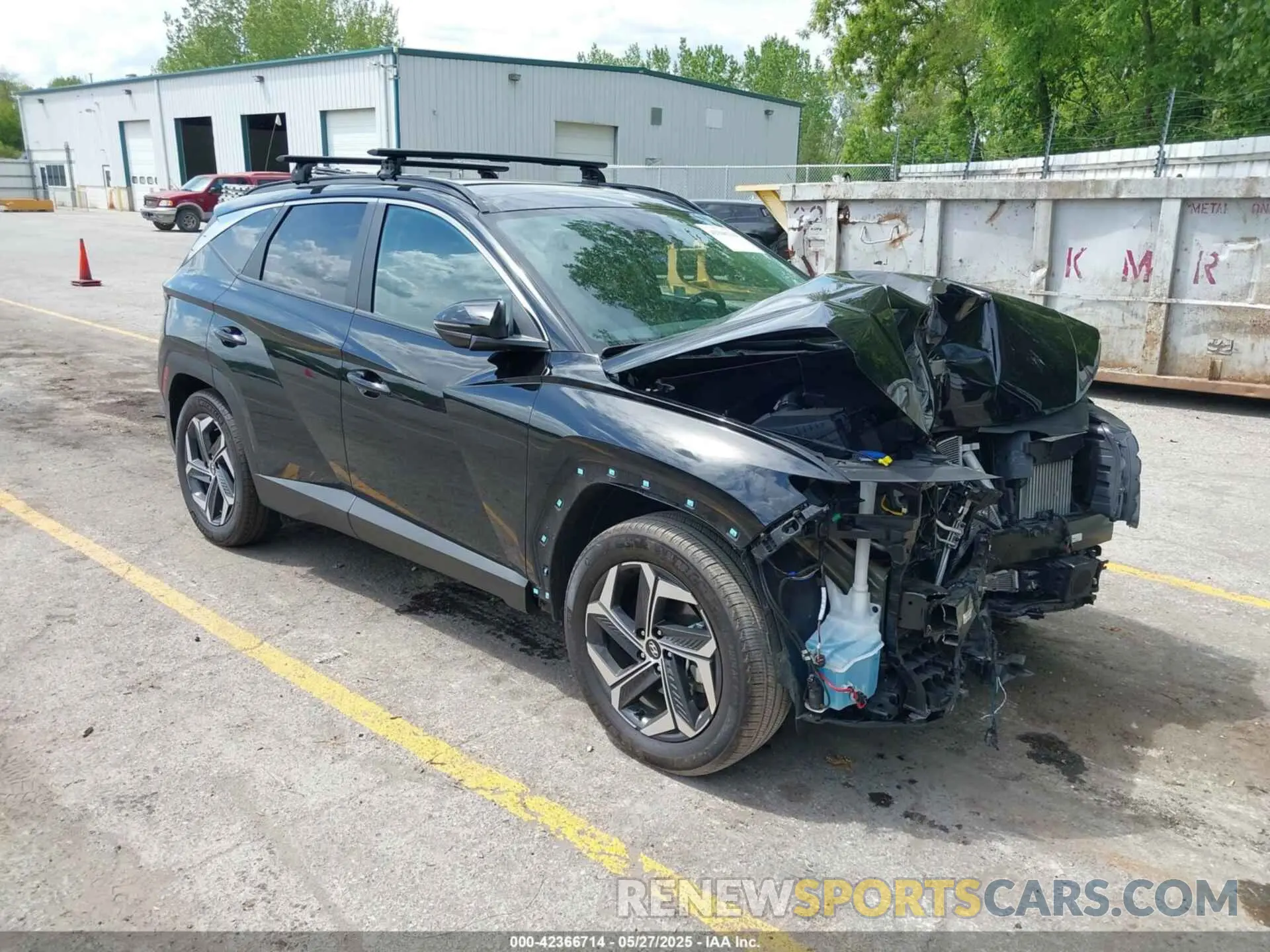 1 Photograph of a damaged car KM8JCCD12RU234545 HYUNDAI TUCSON HYBRID 2024