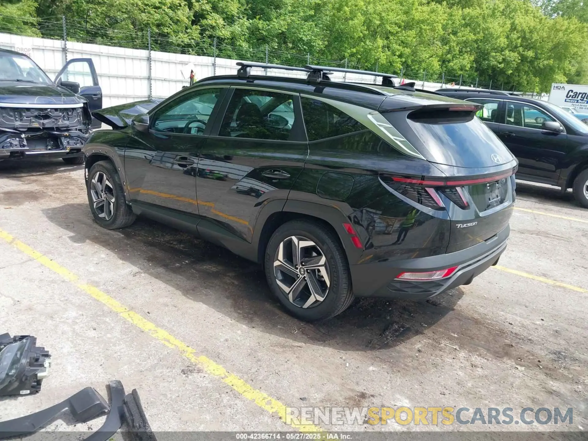 3 Photograph of a damaged car KM8JCCD12RU234545 HYUNDAI TUCSON HYBRID 2024