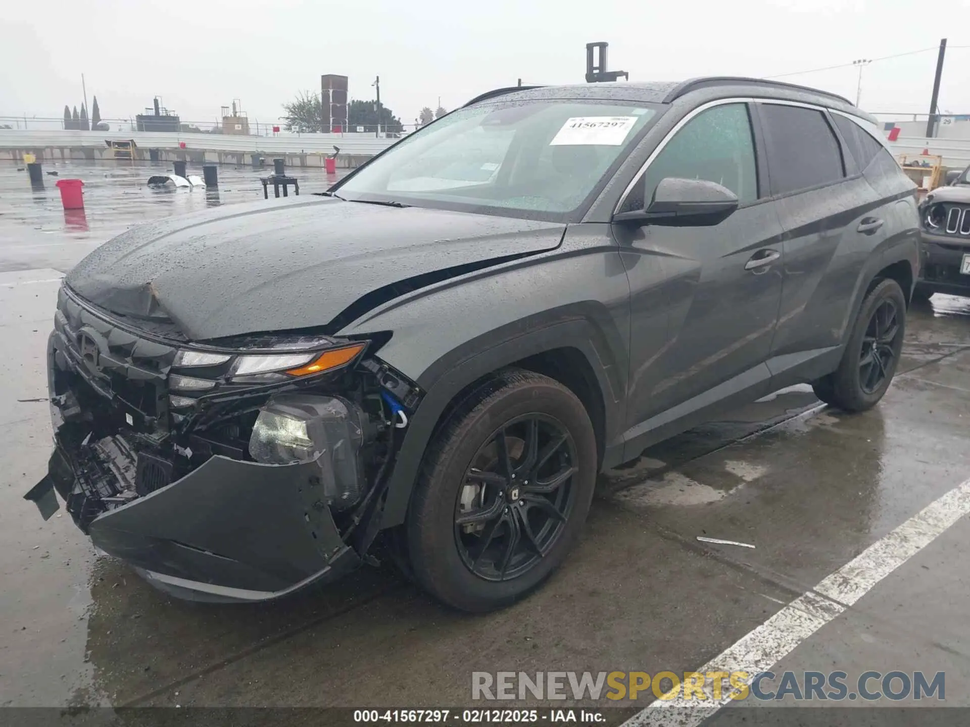 2 Photograph of a damaged car KM8JCCD13RU146099 HYUNDAI TUCSON HYBRID 2024