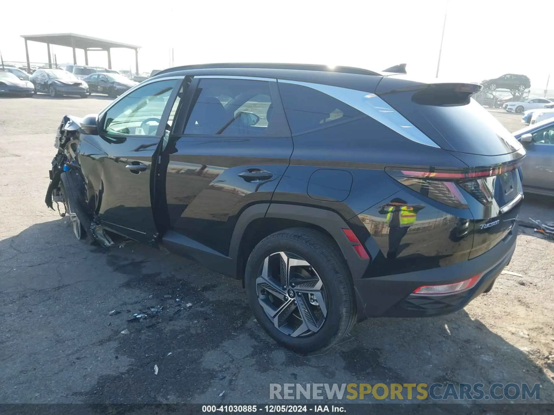3 Photograph of a damaged car KM8JCCD13RU182729 HYUNDAI TUCSON HYBRID 2024