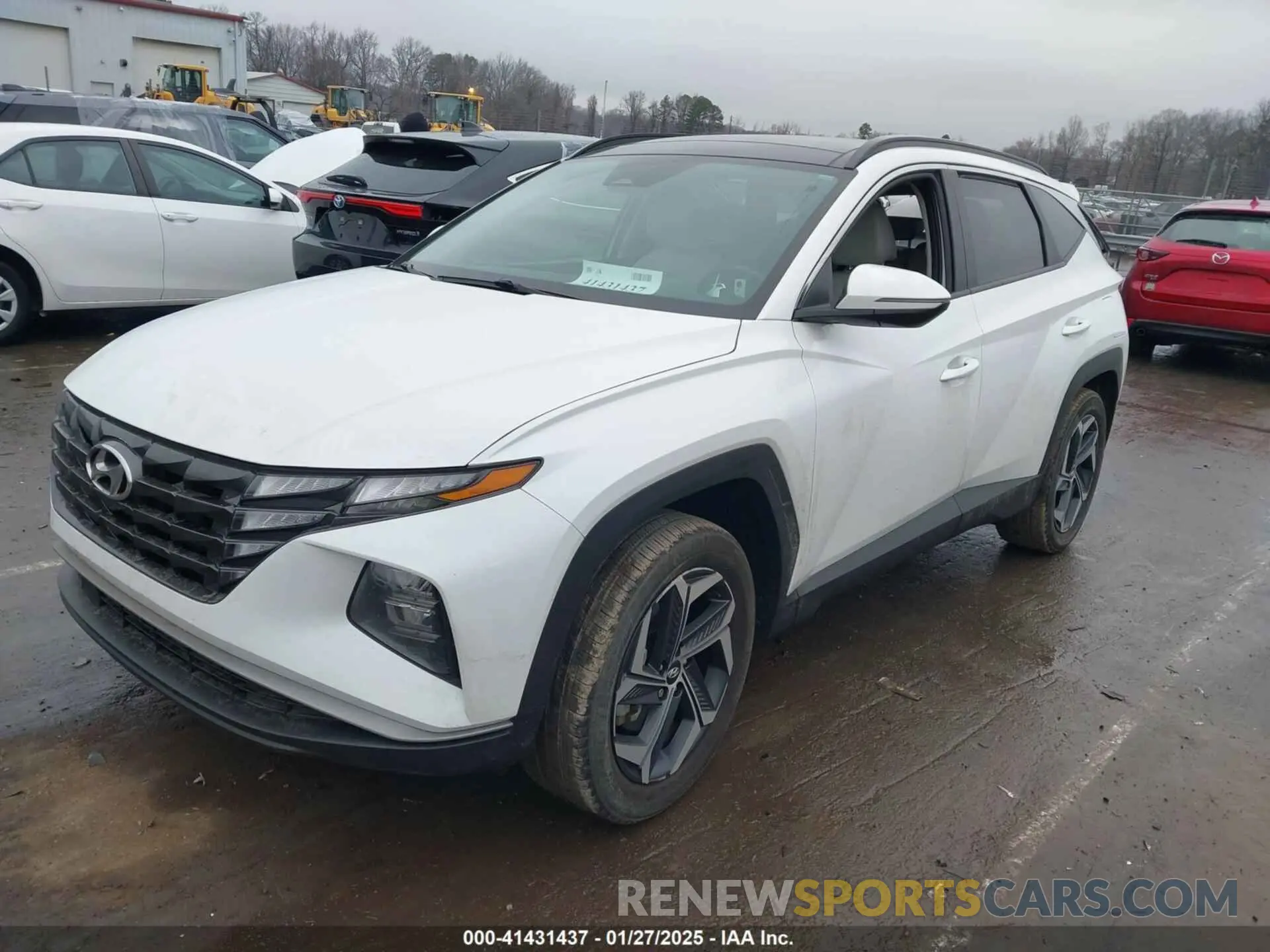 2 Photograph of a damaged car KM8JCCD15RU193408 HYUNDAI TUCSON HYBRID 2024