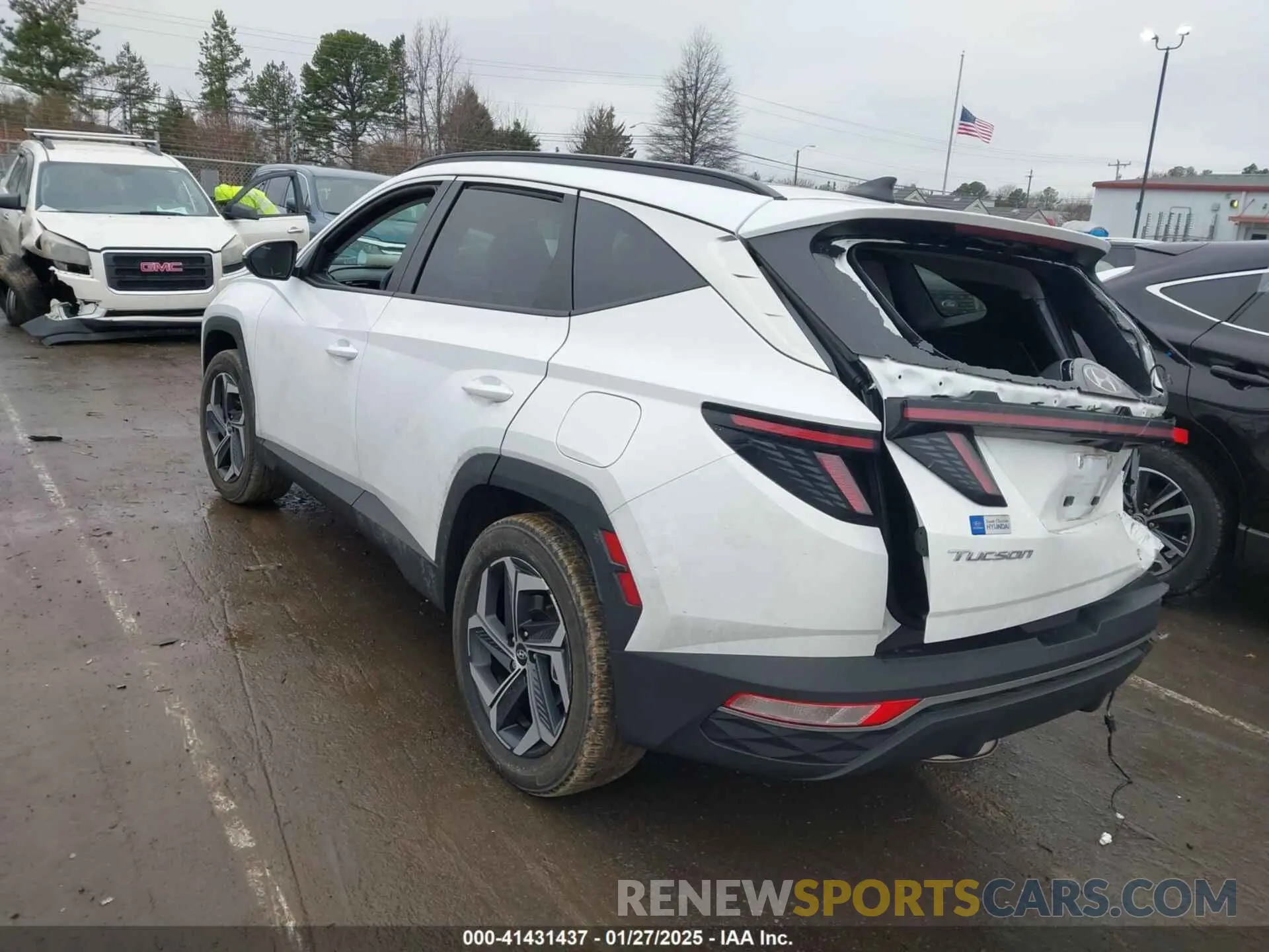 3 Photograph of a damaged car KM8JCCD15RU193408 HYUNDAI TUCSON HYBRID 2024