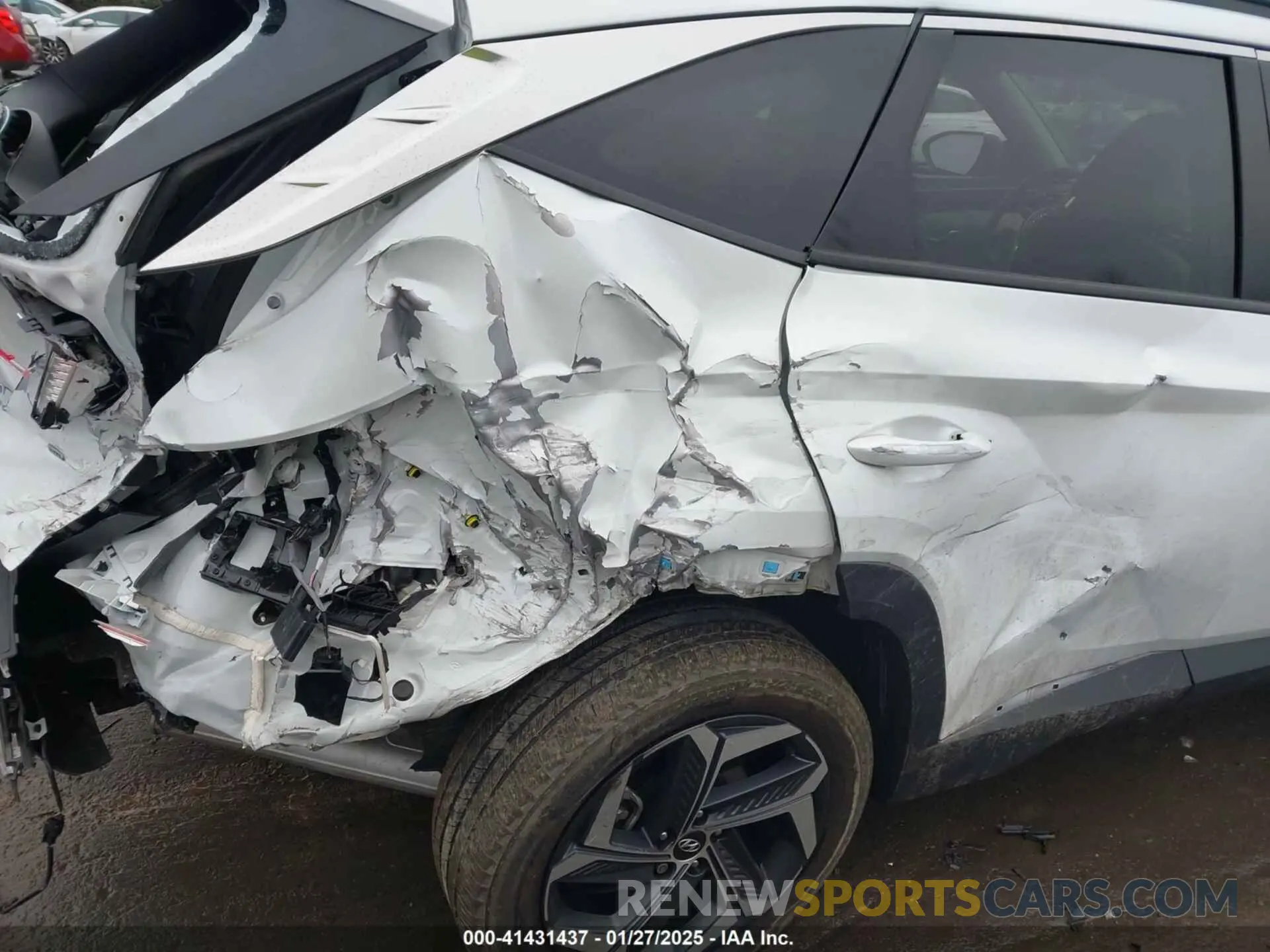 6 Photograph of a damaged car KM8JCCD15RU193408 HYUNDAI TUCSON HYBRID 2024