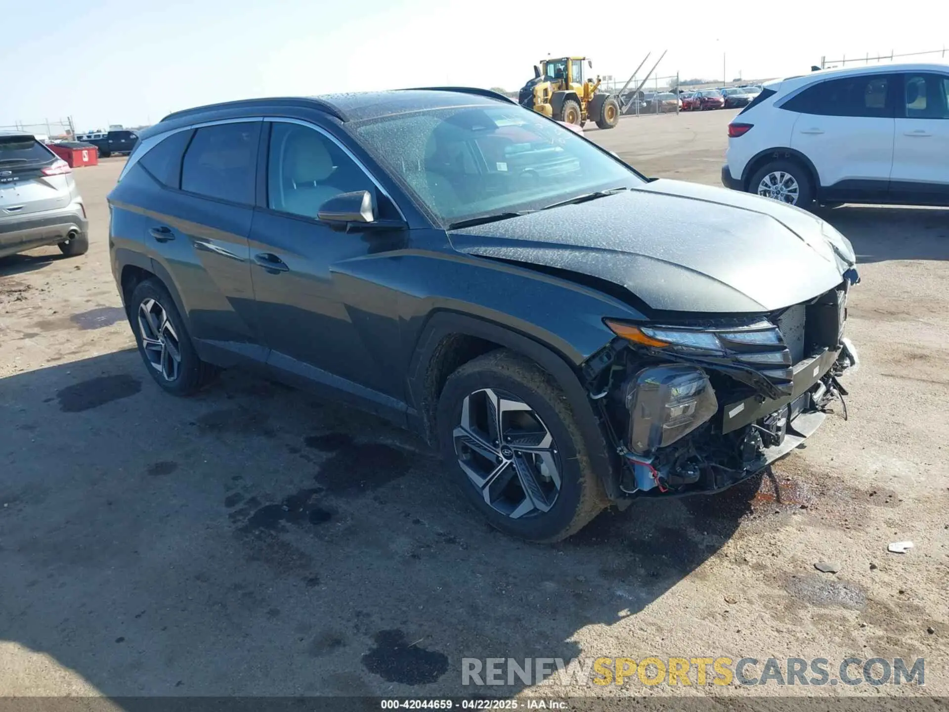 1 Photograph of a damaged car KM8JCCD15RU203371 HYUNDAI TUCSON HYBRID 2024
