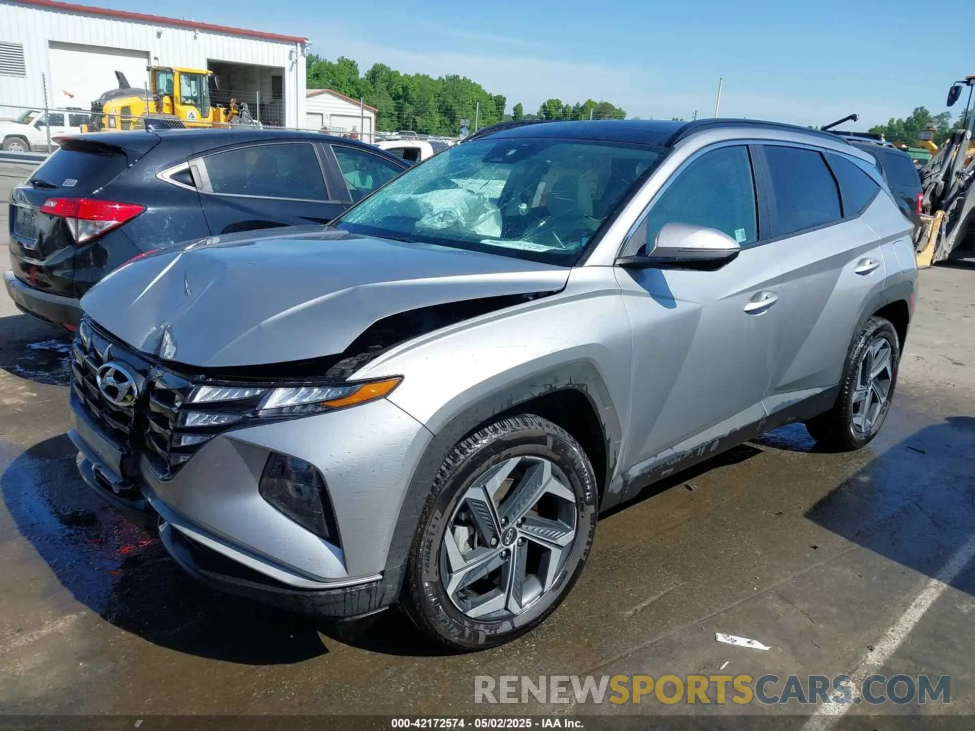 2 Photograph of a damaged car KM8JCCD17RU235741 HYUNDAI TUCSON HYBRID 2024