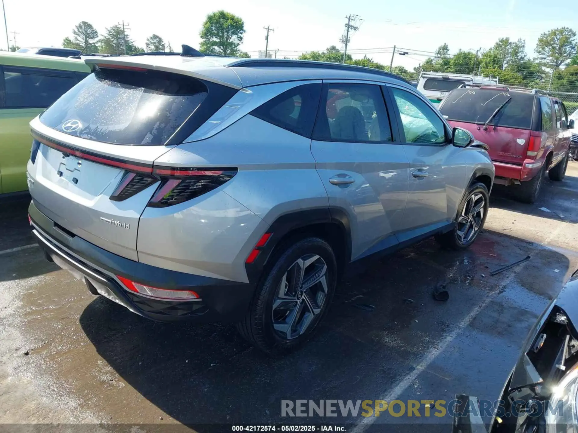 4 Photograph of a damaged car KM8JCCD17RU235741 HYUNDAI TUCSON HYBRID 2024