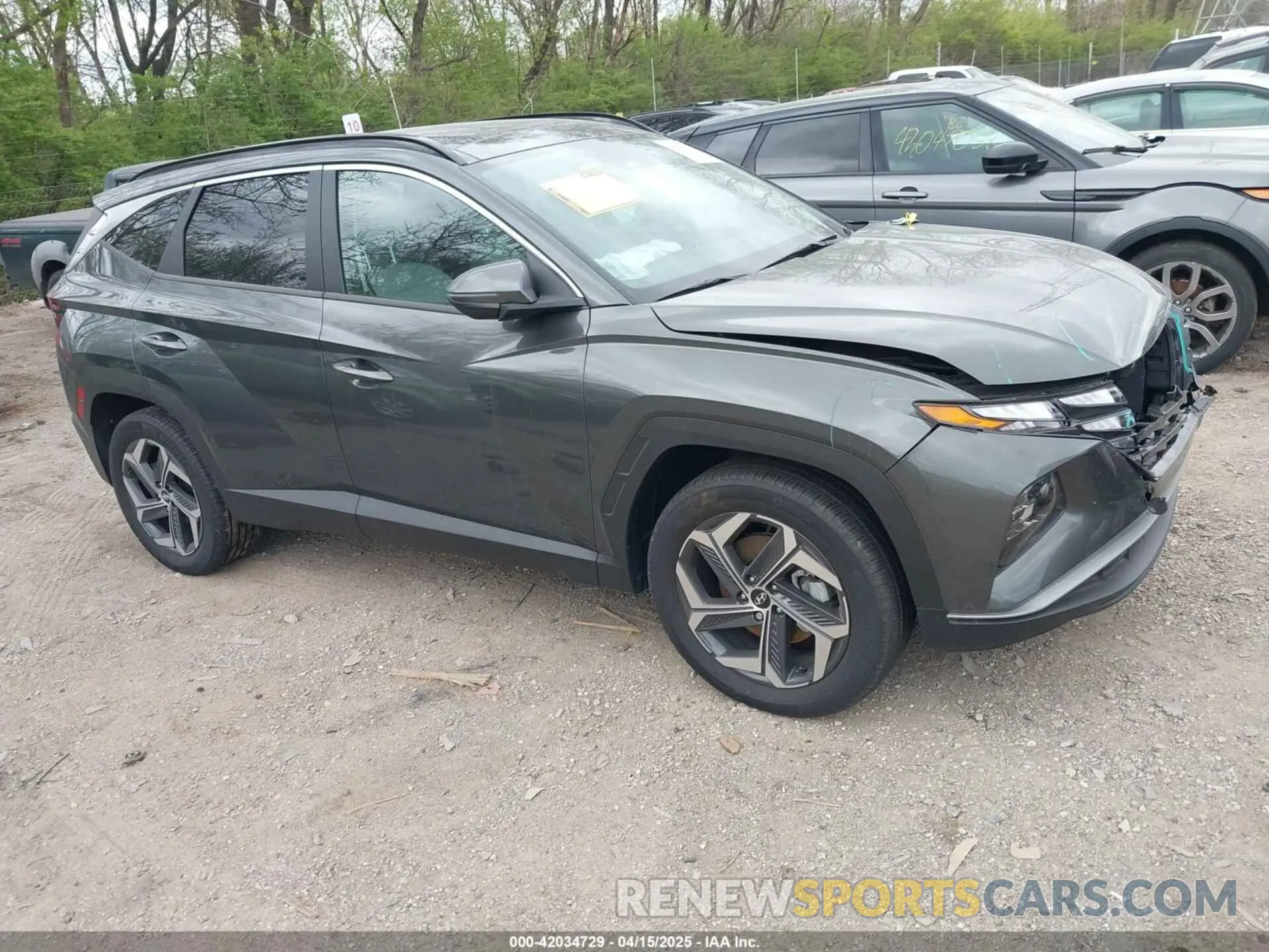 1 Photograph of a damaged car KM8JCCD18RU203400 HYUNDAI TUCSON HYBRID 2024