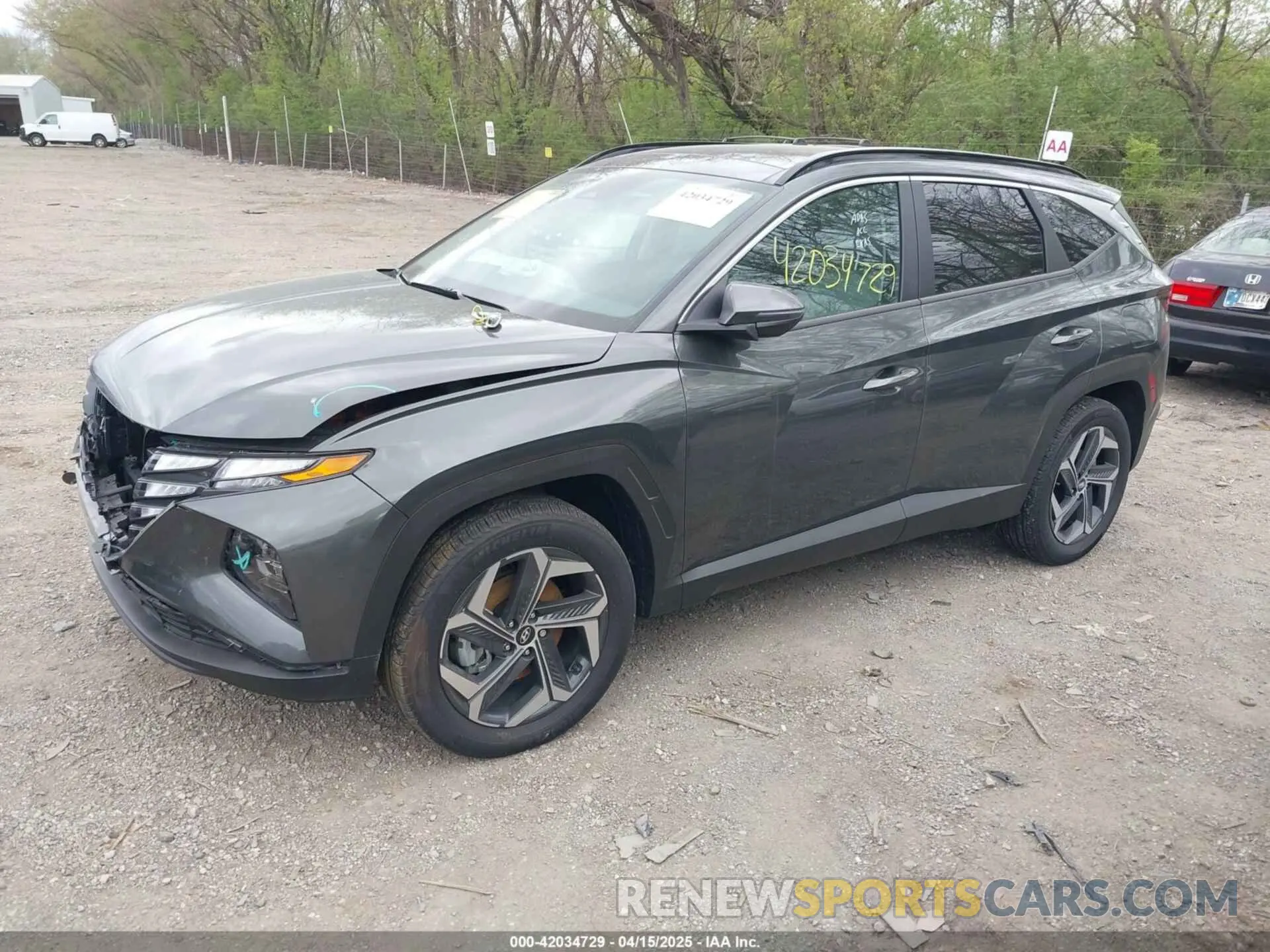2 Photograph of a damaged car KM8JCCD18RU203400 HYUNDAI TUCSON HYBRID 2024