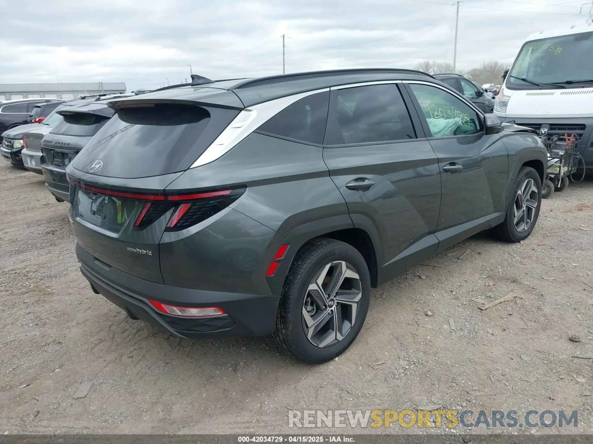 4 Photograph of a damaged car KM8JCCD18RU203400 HYUNDAI TUCSON HYBRID 2024