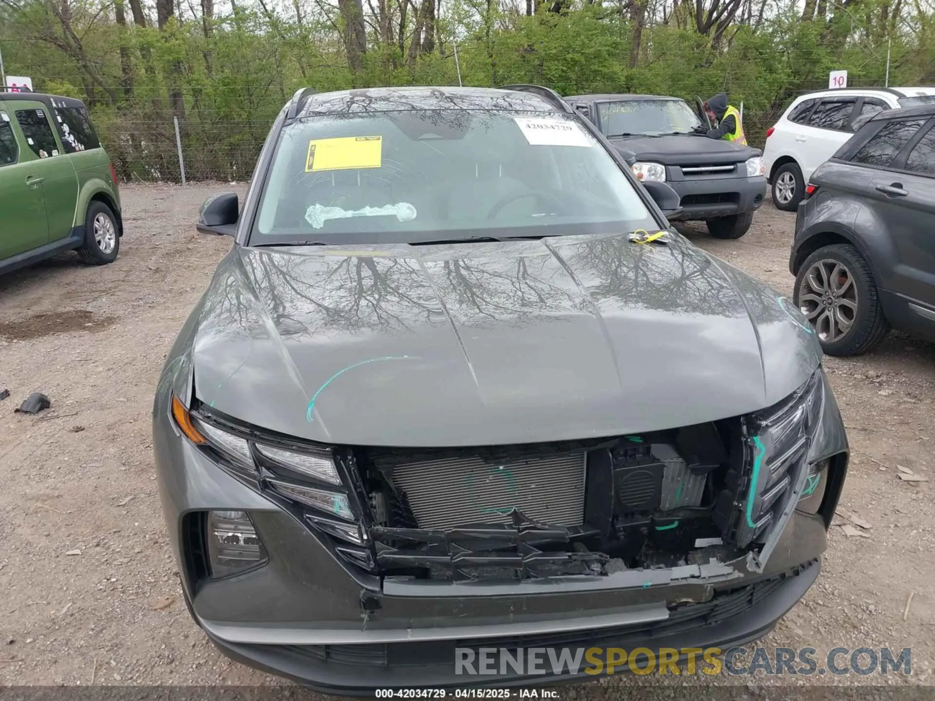 6 Photograph of a damaged car KM8JCCD18RU203400 HYUNDAI TUCSON HYBRID 2024