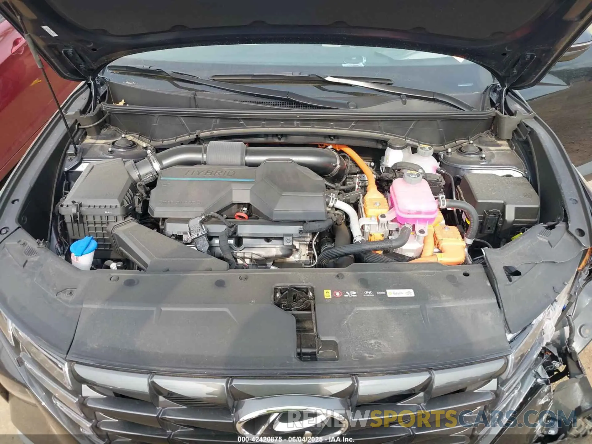 10 Photograph of a damaged car KM8JCCD1XRU203026 HYUNDAI TUCSON HYBRID 2024