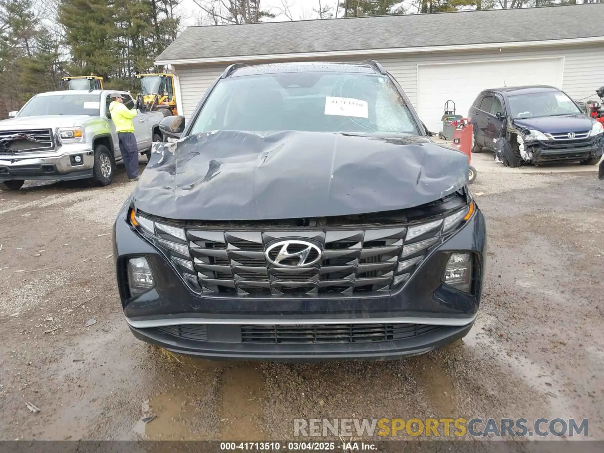 13 Photograph of a damaged car KM8JCCD1XRU219548 HYUNDAI TUCSON HYBRID 2024
