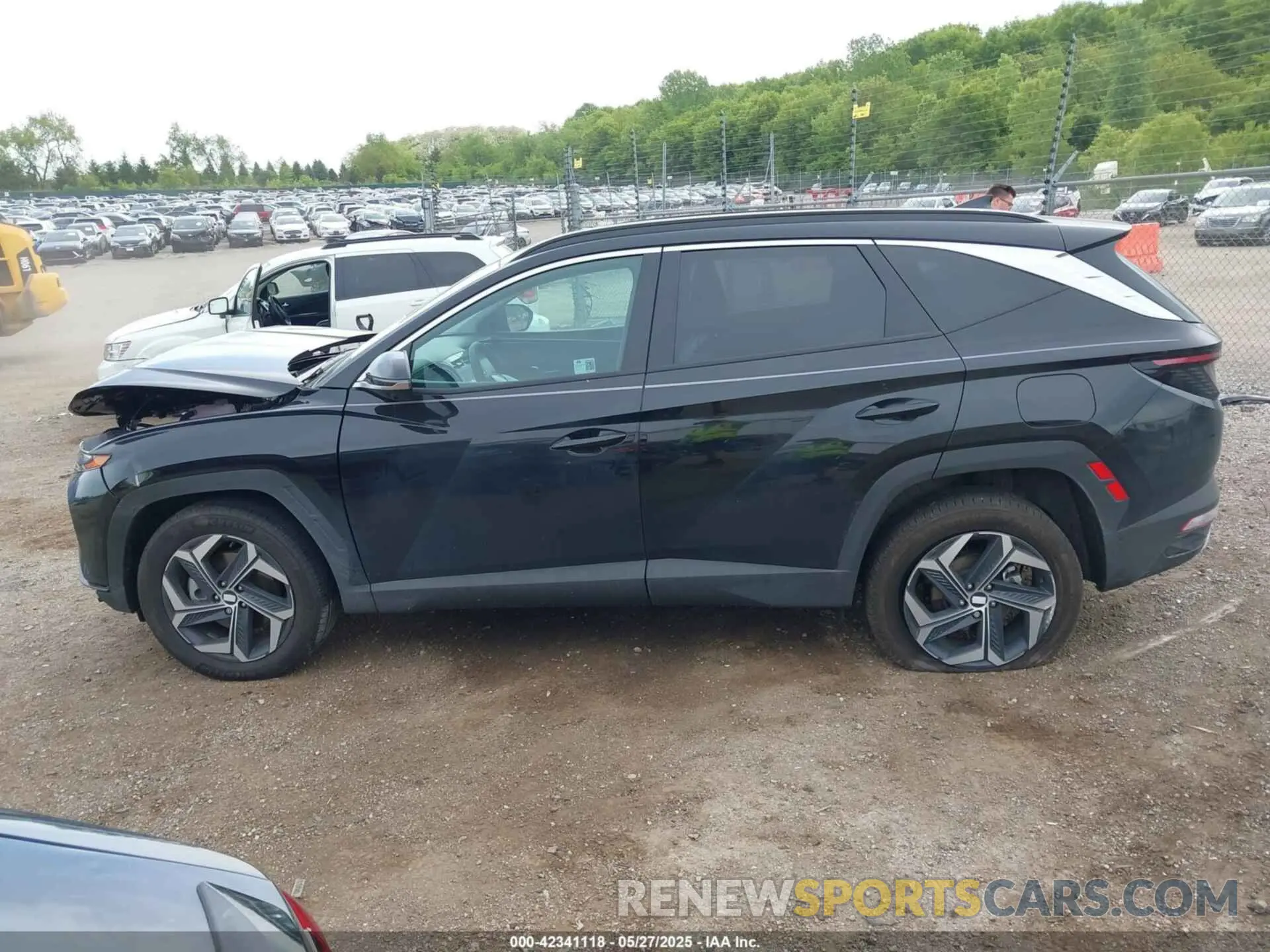 14 Photograph of a damaged car KM8JECD15RU243475 HYUNDAI TUCSON HYBRID 2024