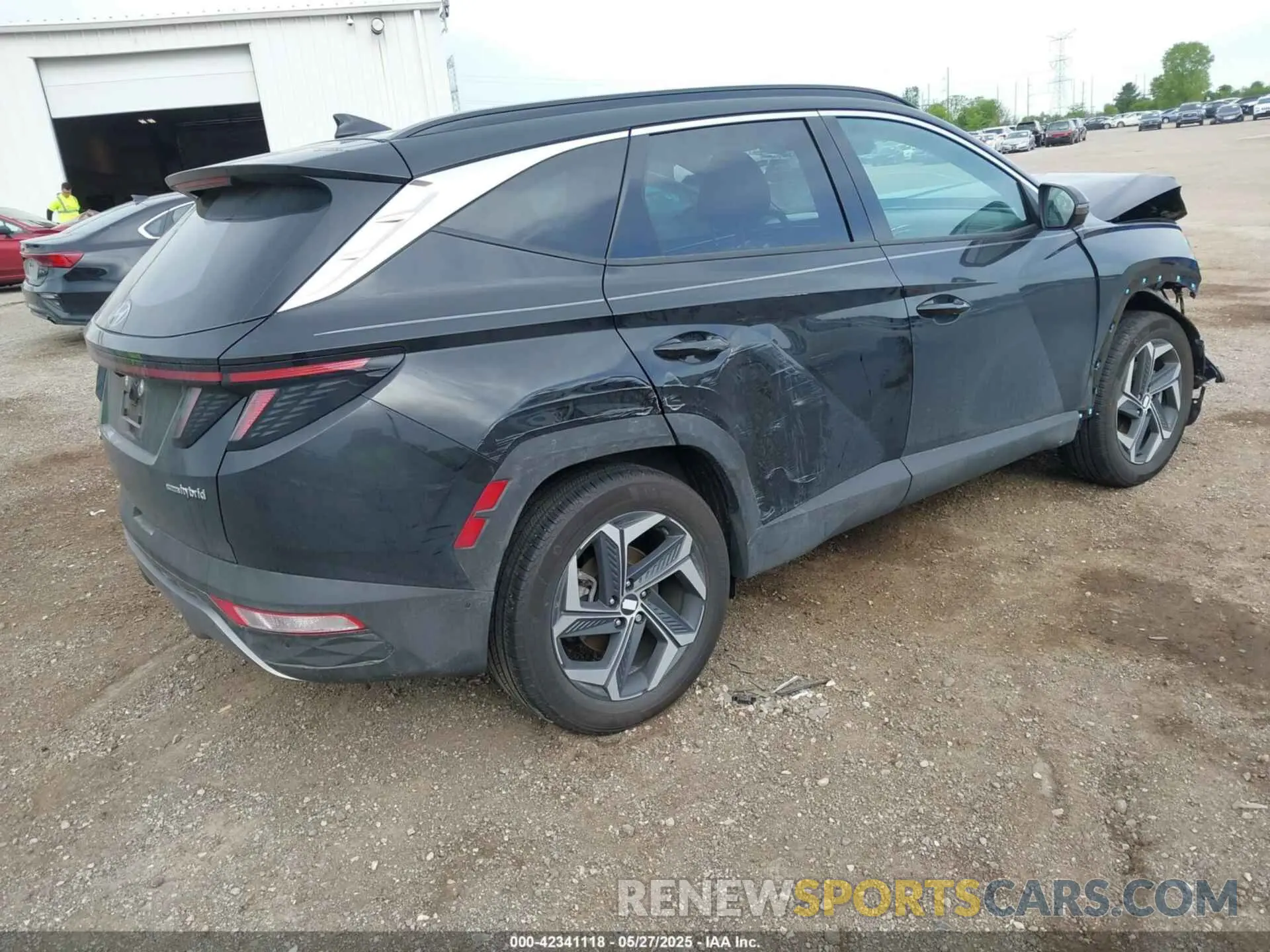 4 Photograph of a damaged car KM8JECD15RU243475 HYUNDAI TUCSON HYBRID 2024