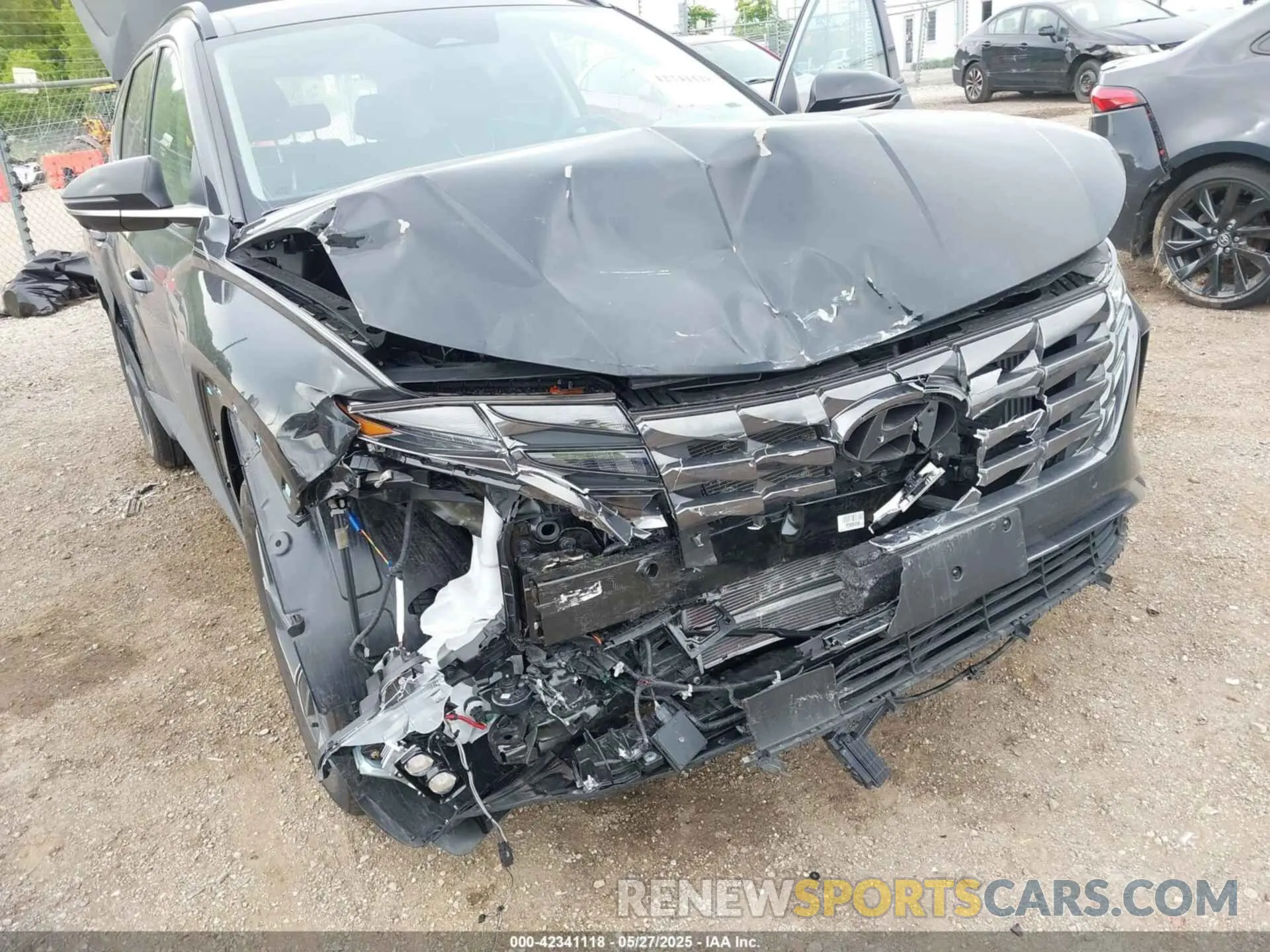 6 Photograph of a damaged car KM8JECD15RU243475 HYUNDAI TUCSON HYBRID 2024